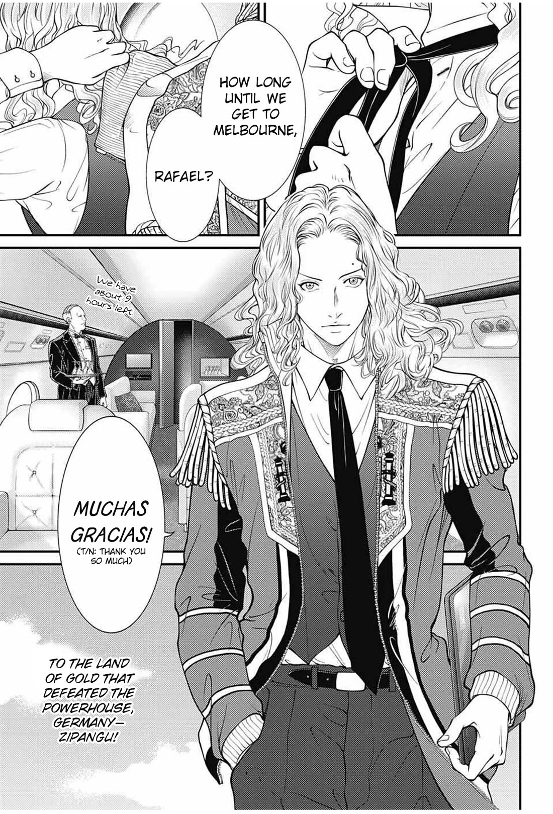 New Prince of Tennis Chapter 358 page 8 - Chapter 358