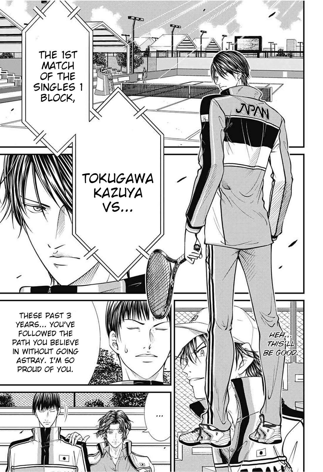 New Prince of Tennis Chapter 359 page 12 - Chapter 359: The national team selection matches for the finals begins!