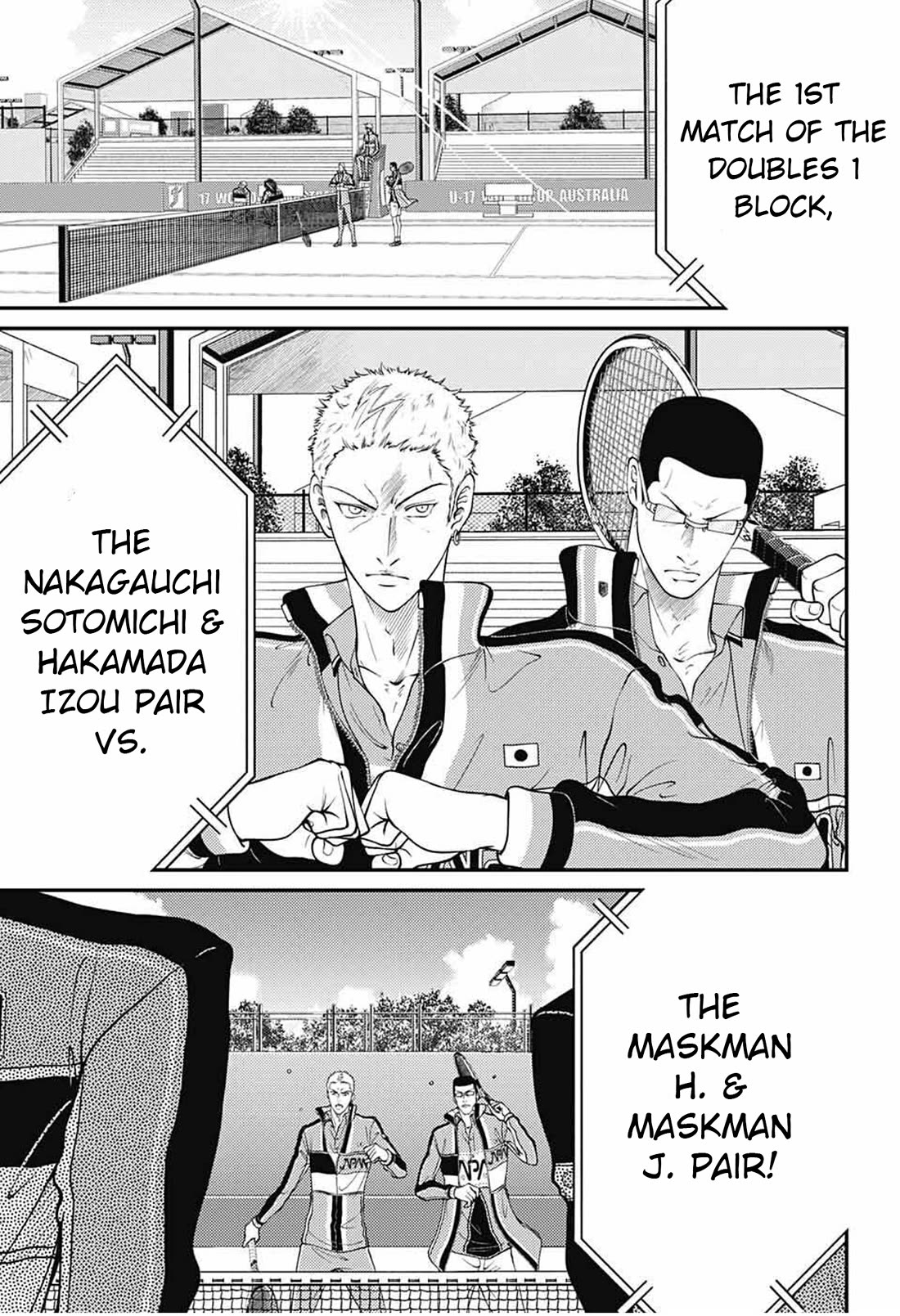 New Prince of Tennis Chapter 359 page 6 - Chapter 359: The national team selection matches for the finals begins!