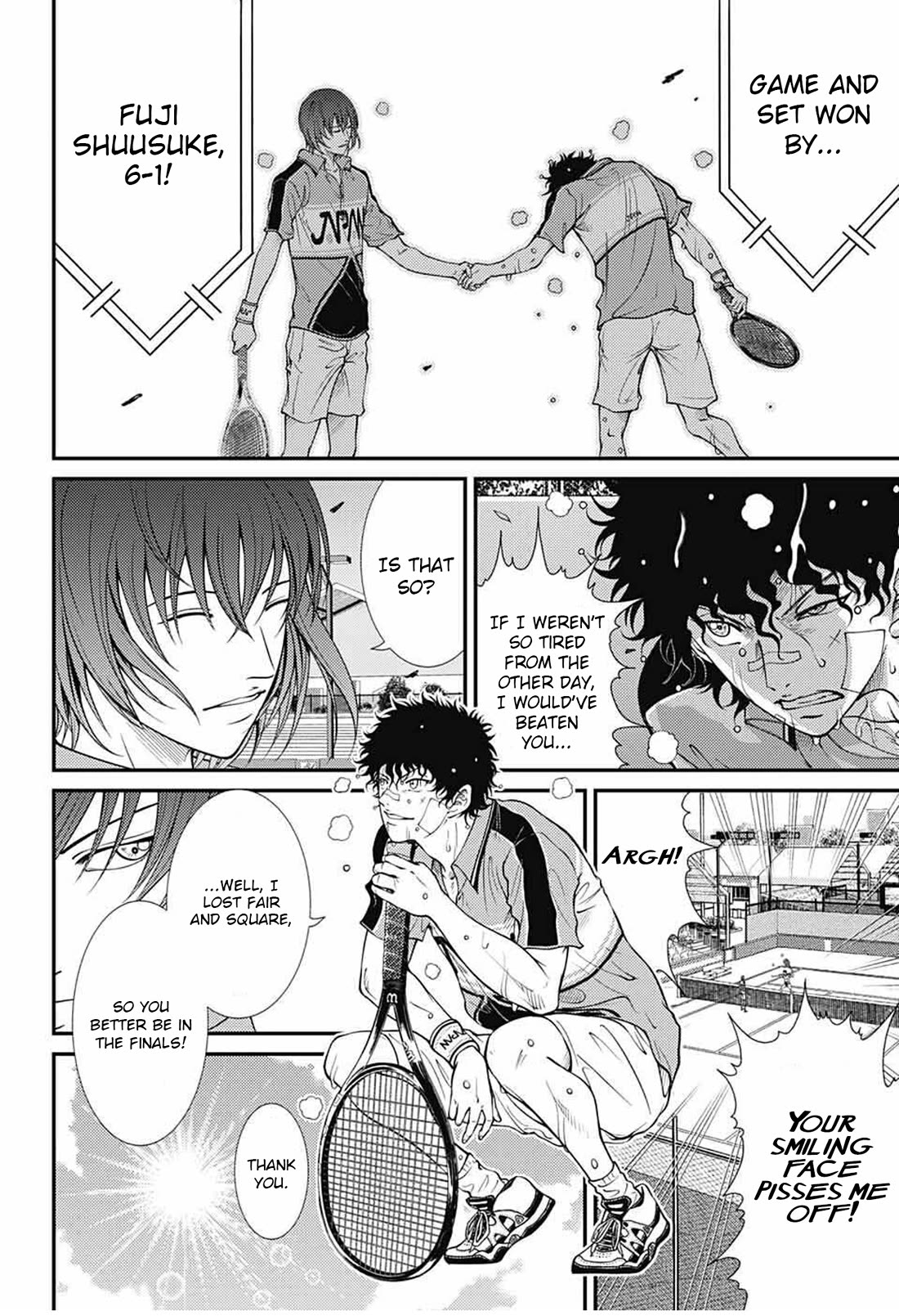 New Prince of Tennis Chapter 360 page 11 - Chapter 360: Qualification