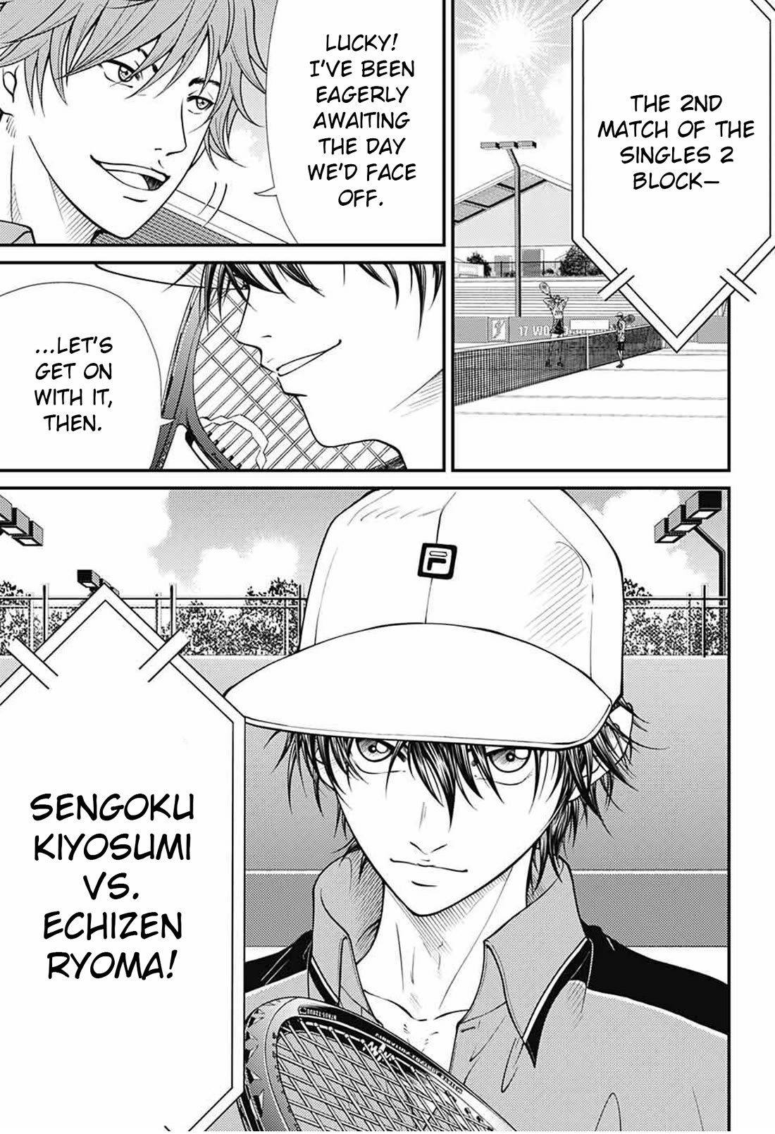 New Prince of Tennis Chapter 360 page 12 - Chapter 360: Qualification
