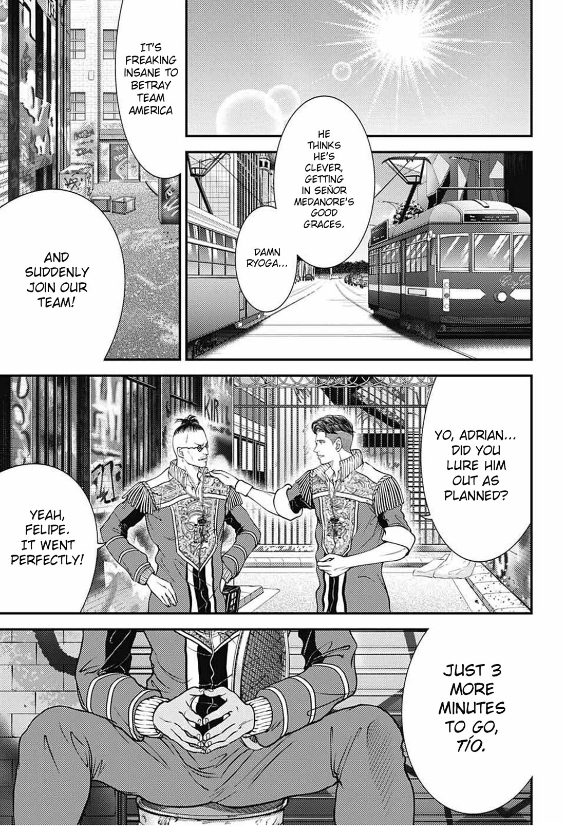 New Prince of Tennis Chapter 361 page 3 - Chapter 361: Sniping