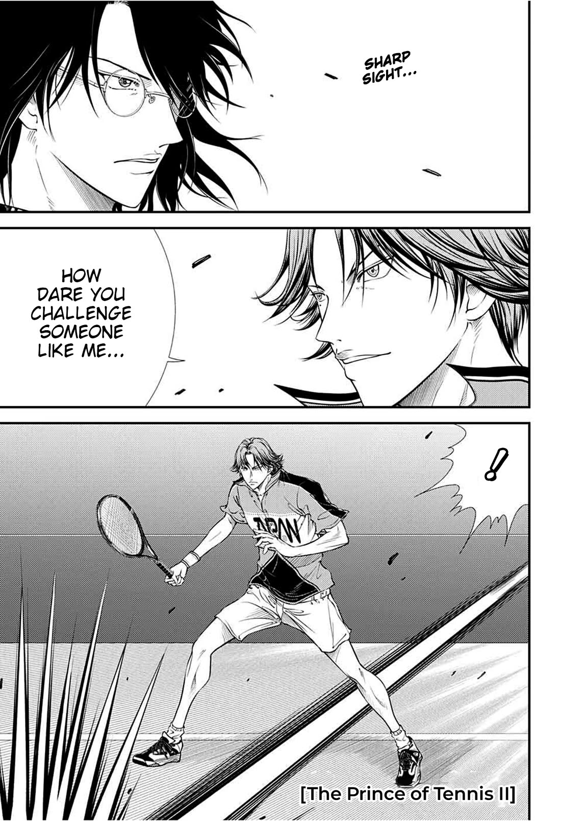 New Prince of Tennis Chapter 362 page 1 - Chapter 362: Hyoutei's Moon and Sun