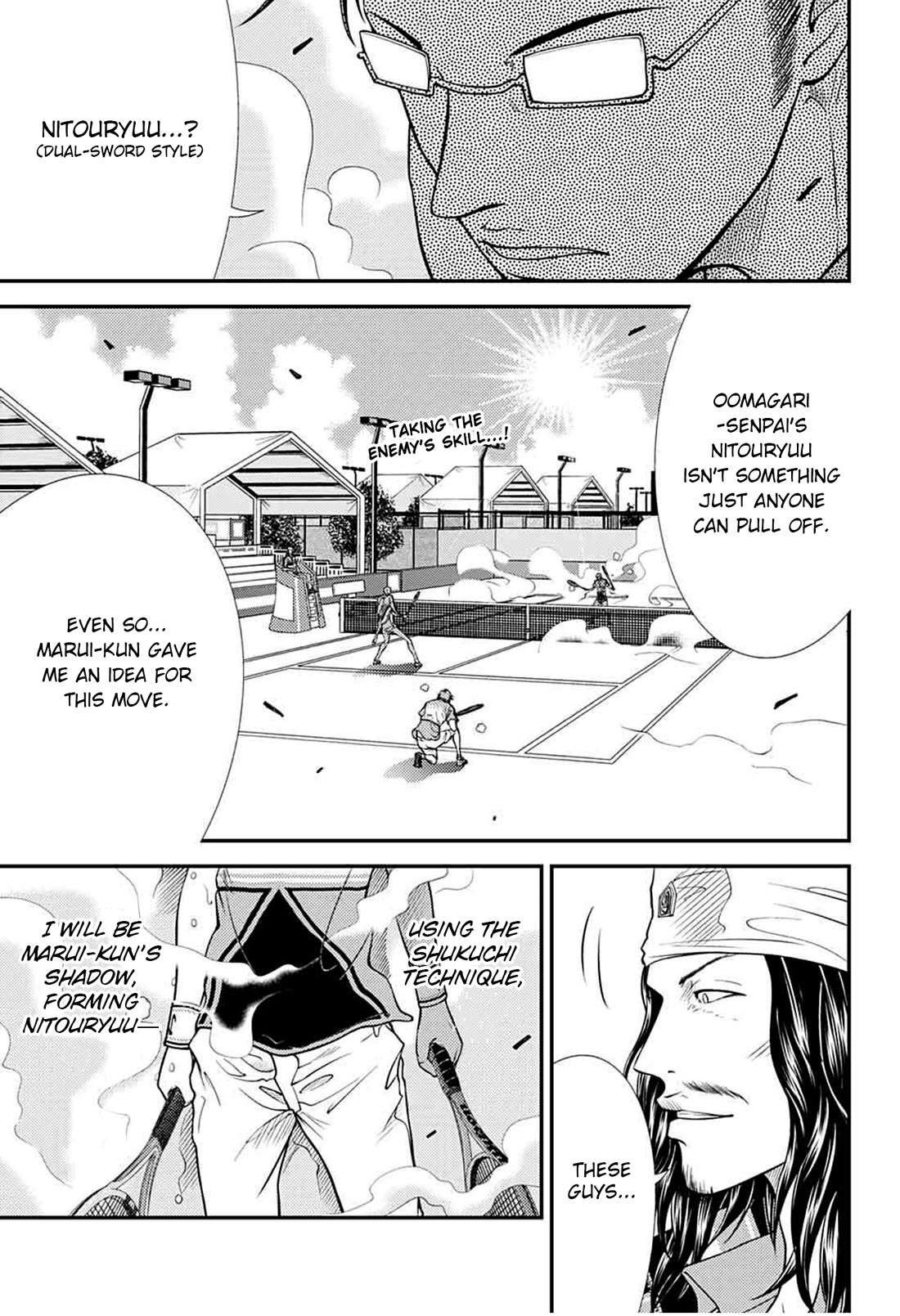 New Prince of Tennis Chapter 363 page 1 - Chapter 363: Winning our future
