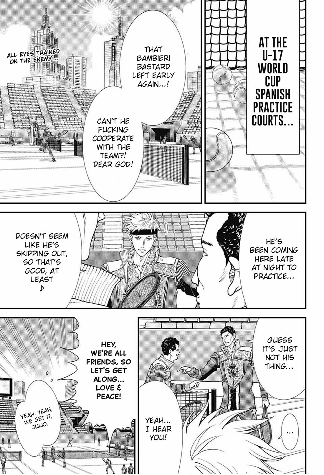 New Prince of Tennis Chapter 364 page 1 - Chapter 364: The man who buys bread at 2:29 PM