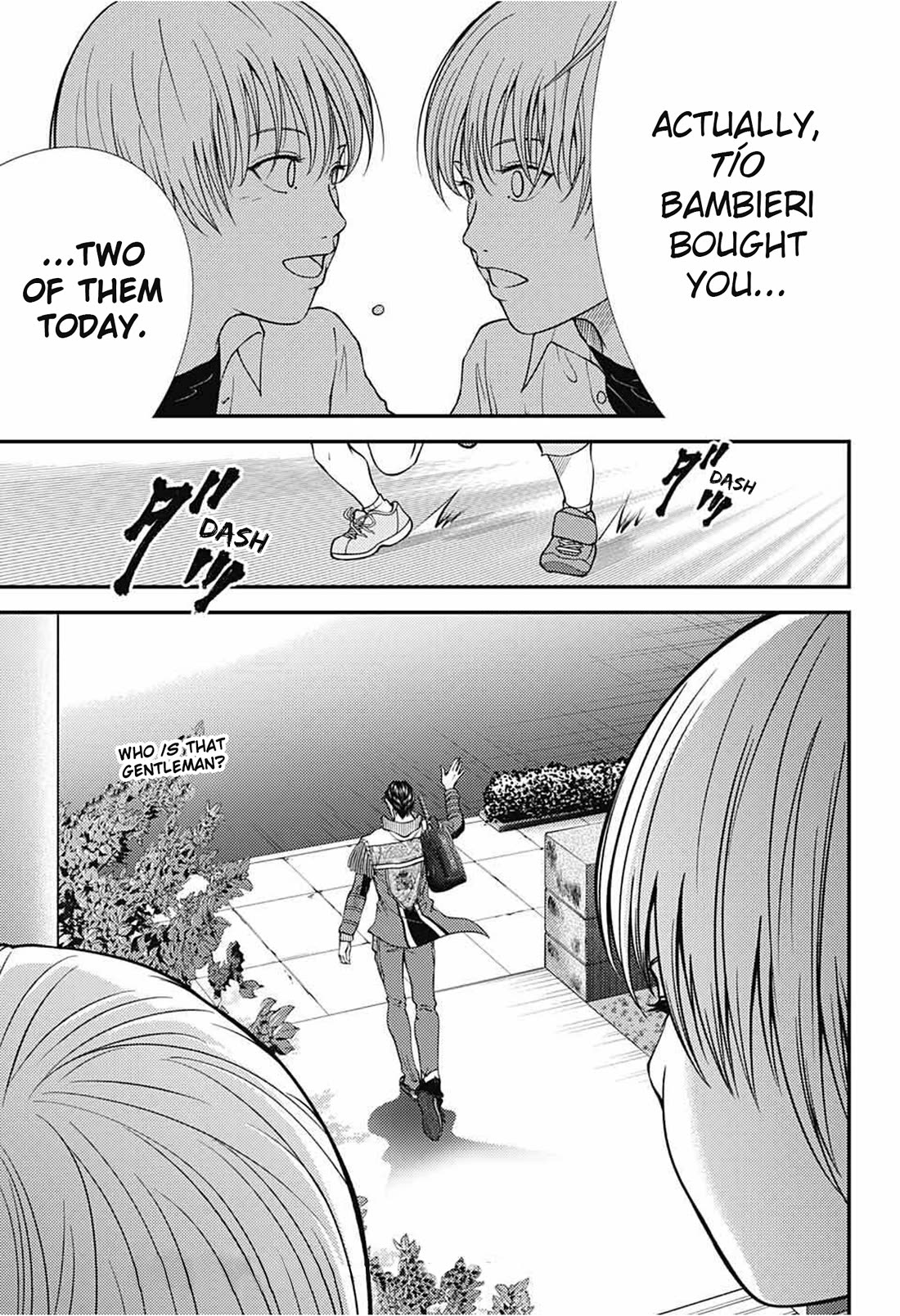 New Prince of Tennis Chapter 364 page 10 - Chapter 364: The man who buys bread at 2:29 PM