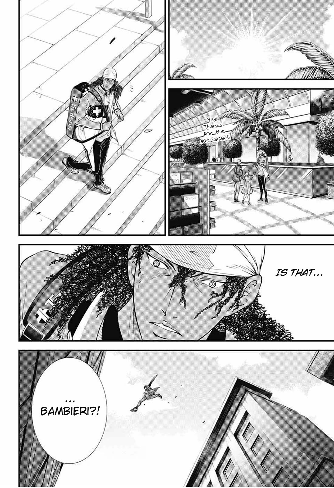 New Prince of Tennis Chapter 364 page 4 - Chapter 364: The man who buys bread at 2:29 PM