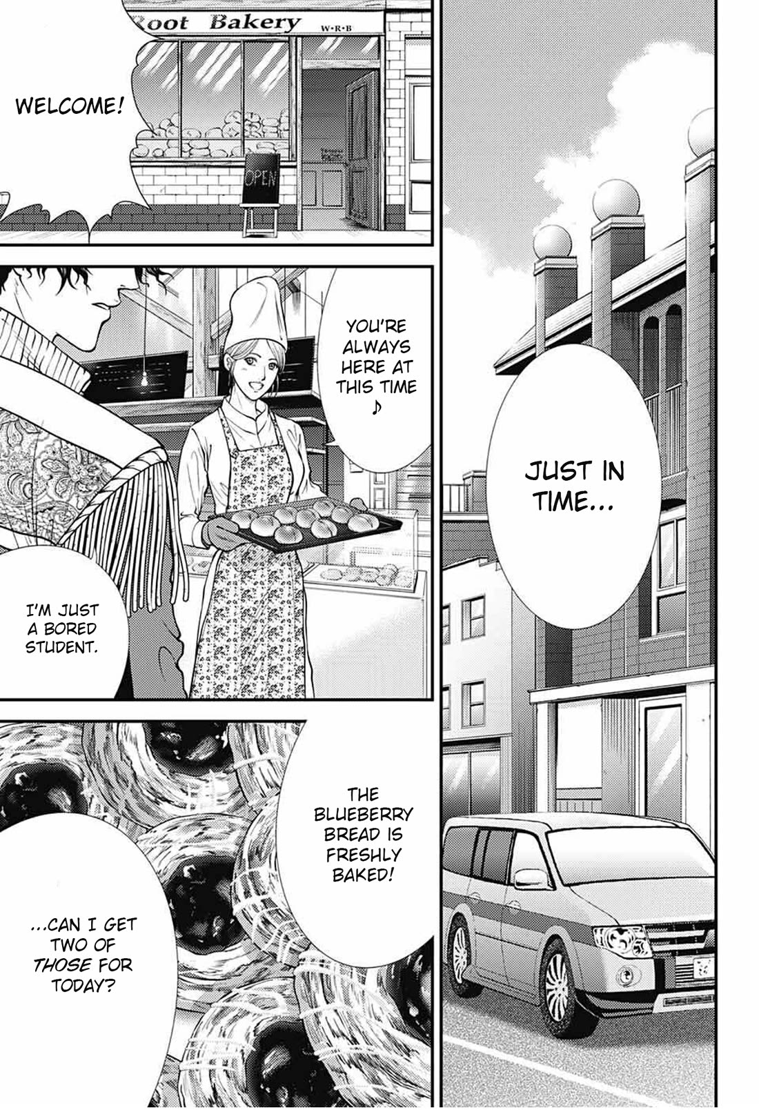 New Prince of Tennis Chapter 364 page 8 - Chapter 364: The man who buys bread at 2:29 PM