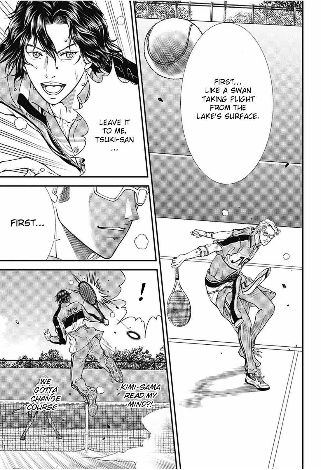 New Prince of Tennis Chapter 365 page 10 - Chapter 365: A fight we can't lose