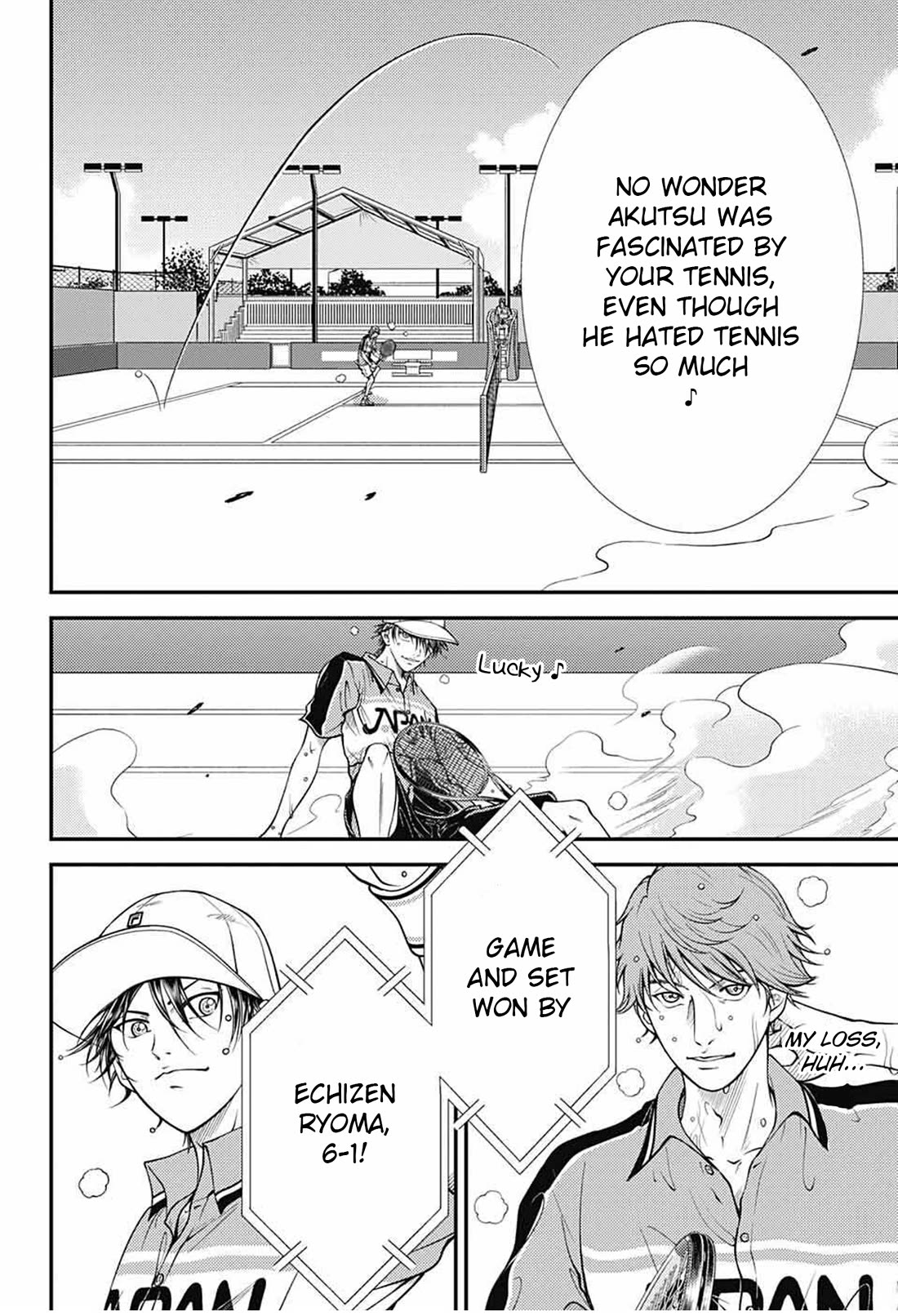 New Prince of Tennis Chapter 365 page 4 - Chapter 365: A fight we can't lose