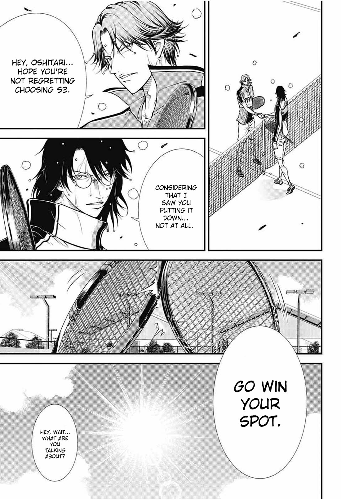 New Prince of Tennis Chapter 365 page 8 - Chapter 365: A fight we can't lose