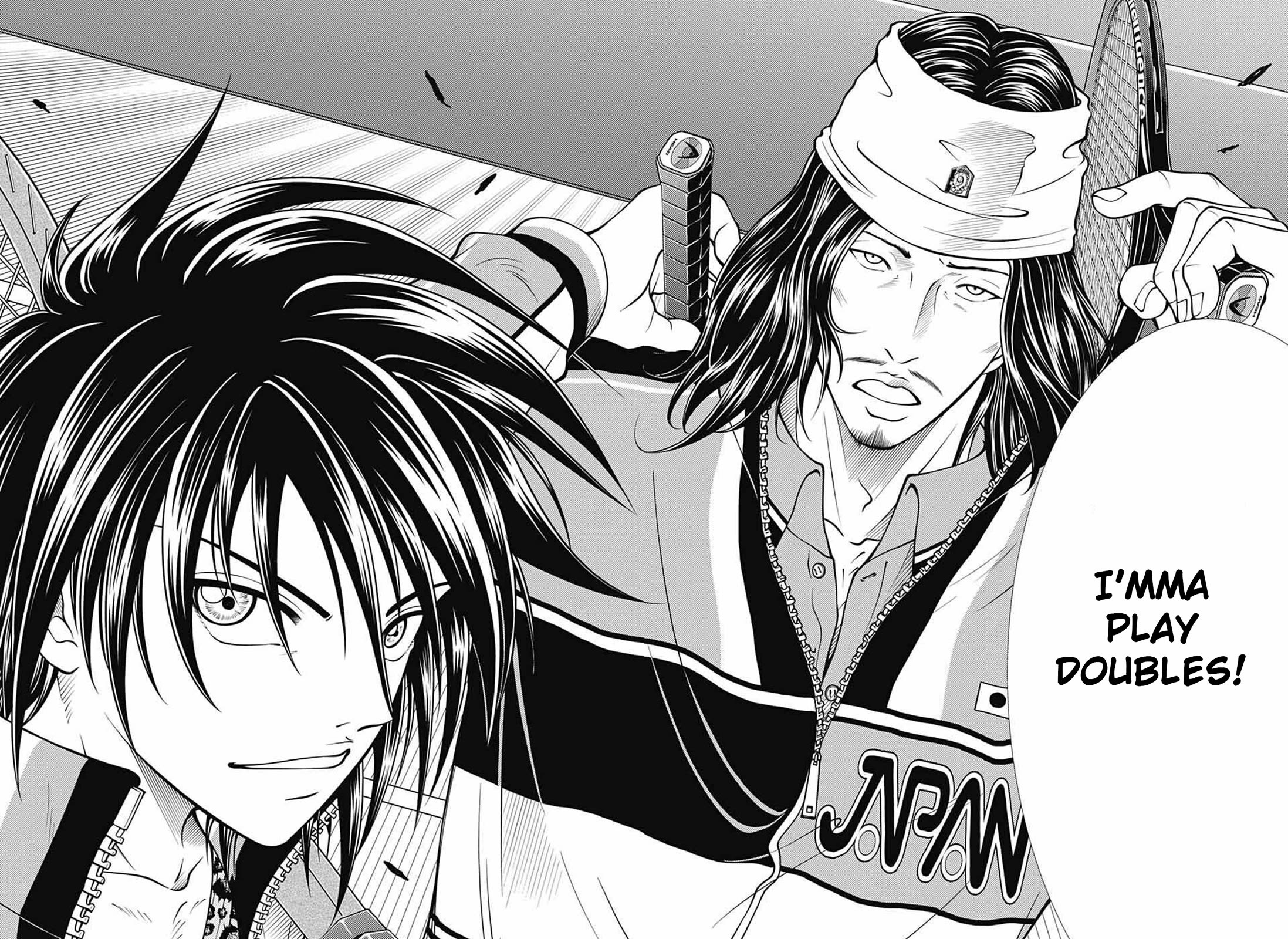 New Prince of Tennis Chapter 366 page 10 - Chapter 366: Deciding to play Doubles