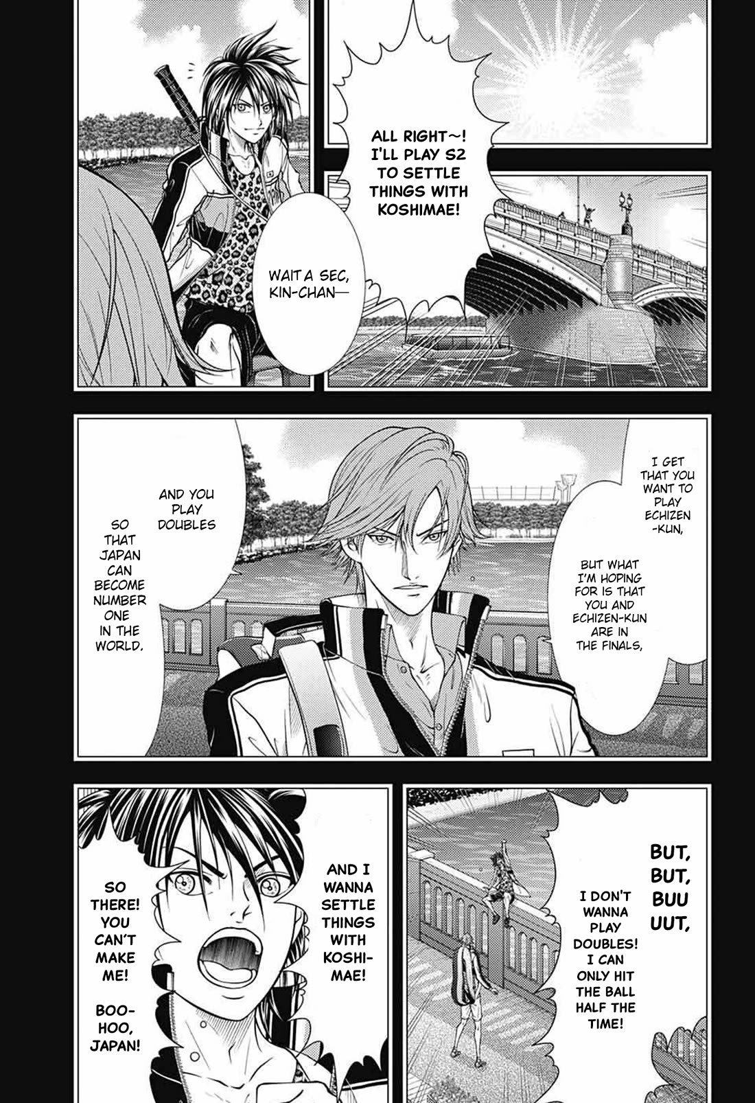 New Prince of Tennis Chapter 366 page 5 - Chapter 366: Deciding to play Doubles