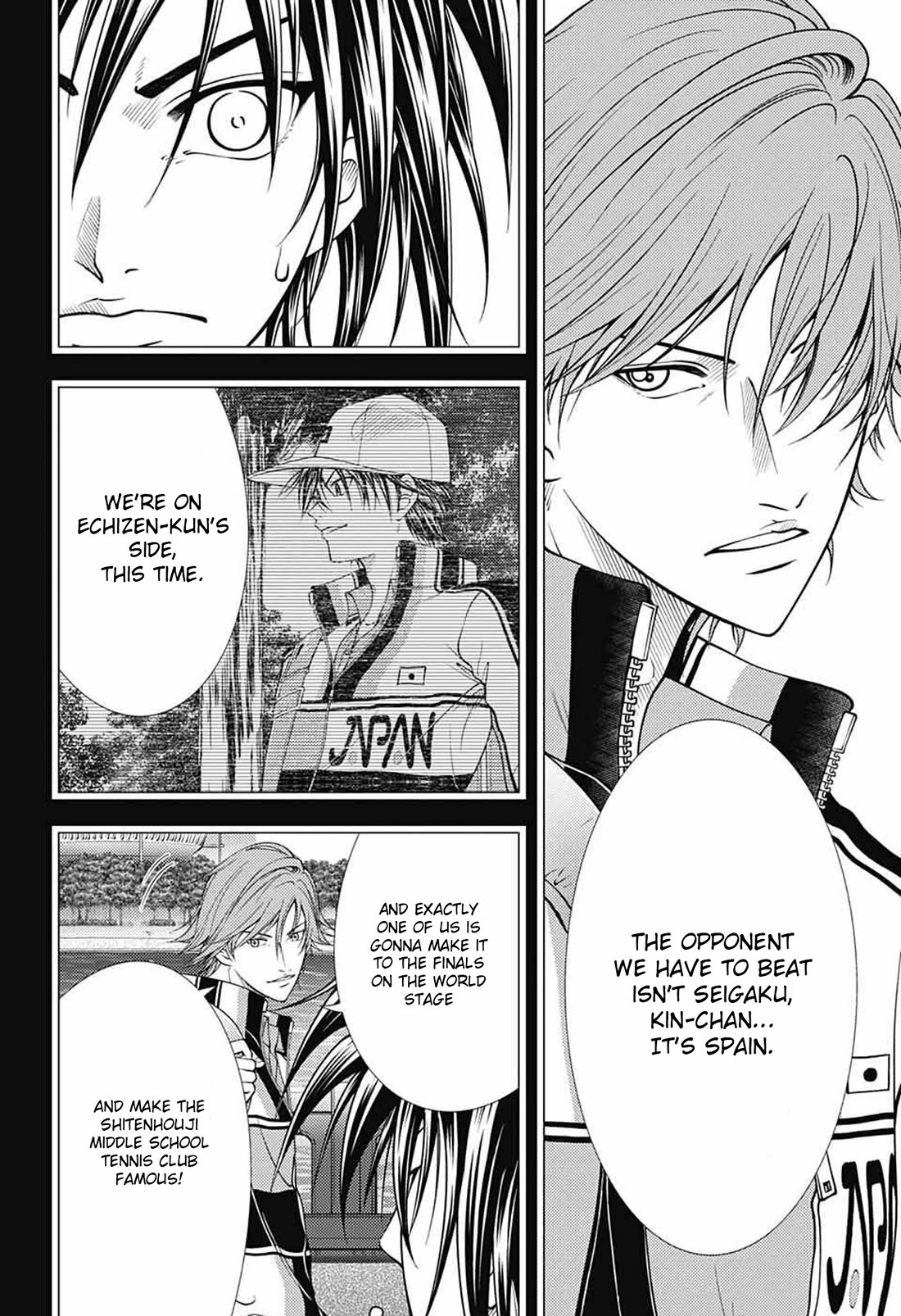 New Prince of Tennis Chapter 366 page 6 - Chapter 366: Deciding to play Doubles