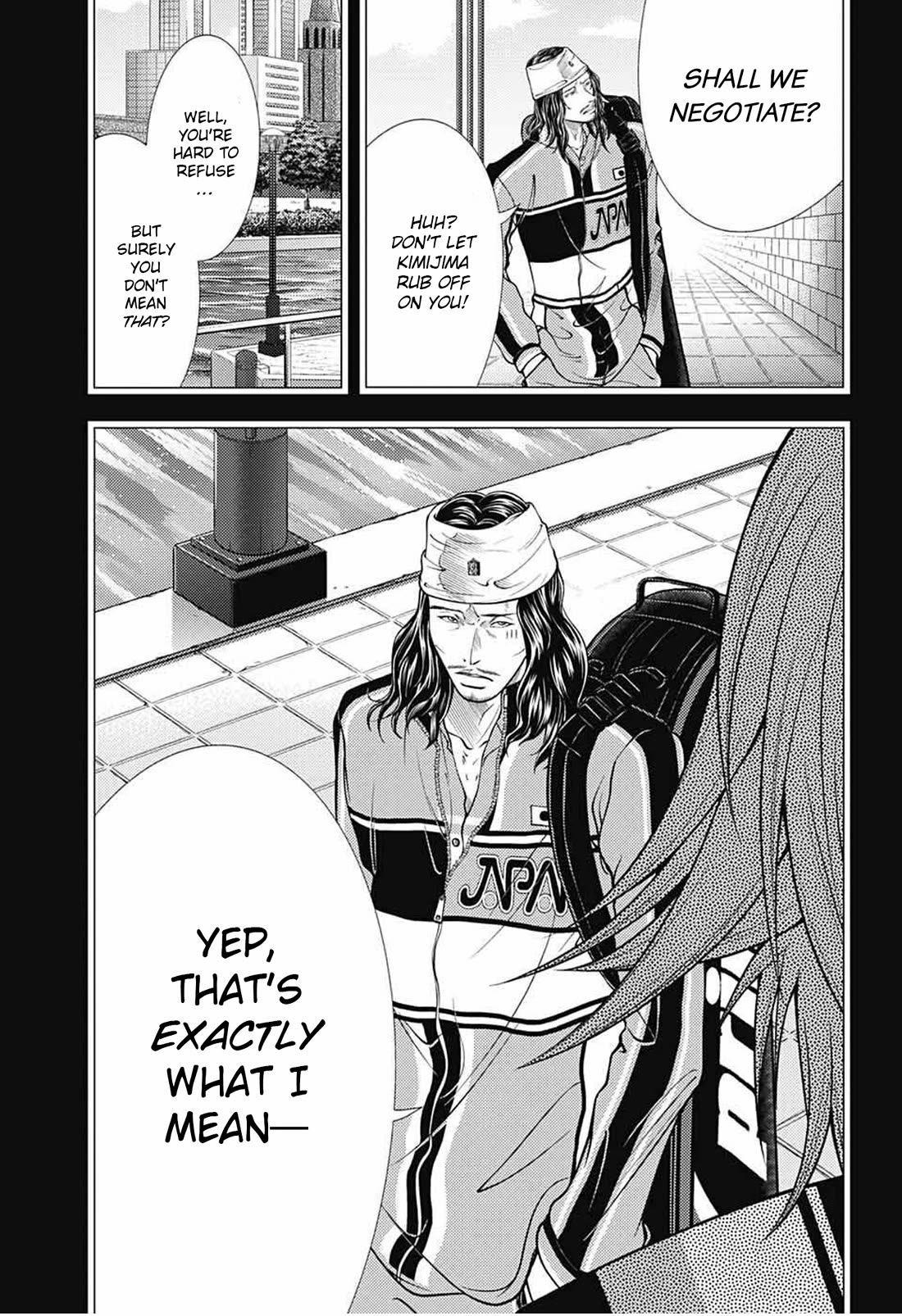 New Prince of Tennis Chapter 366 page 9 - Chapter 366: Deciding to play Doubles