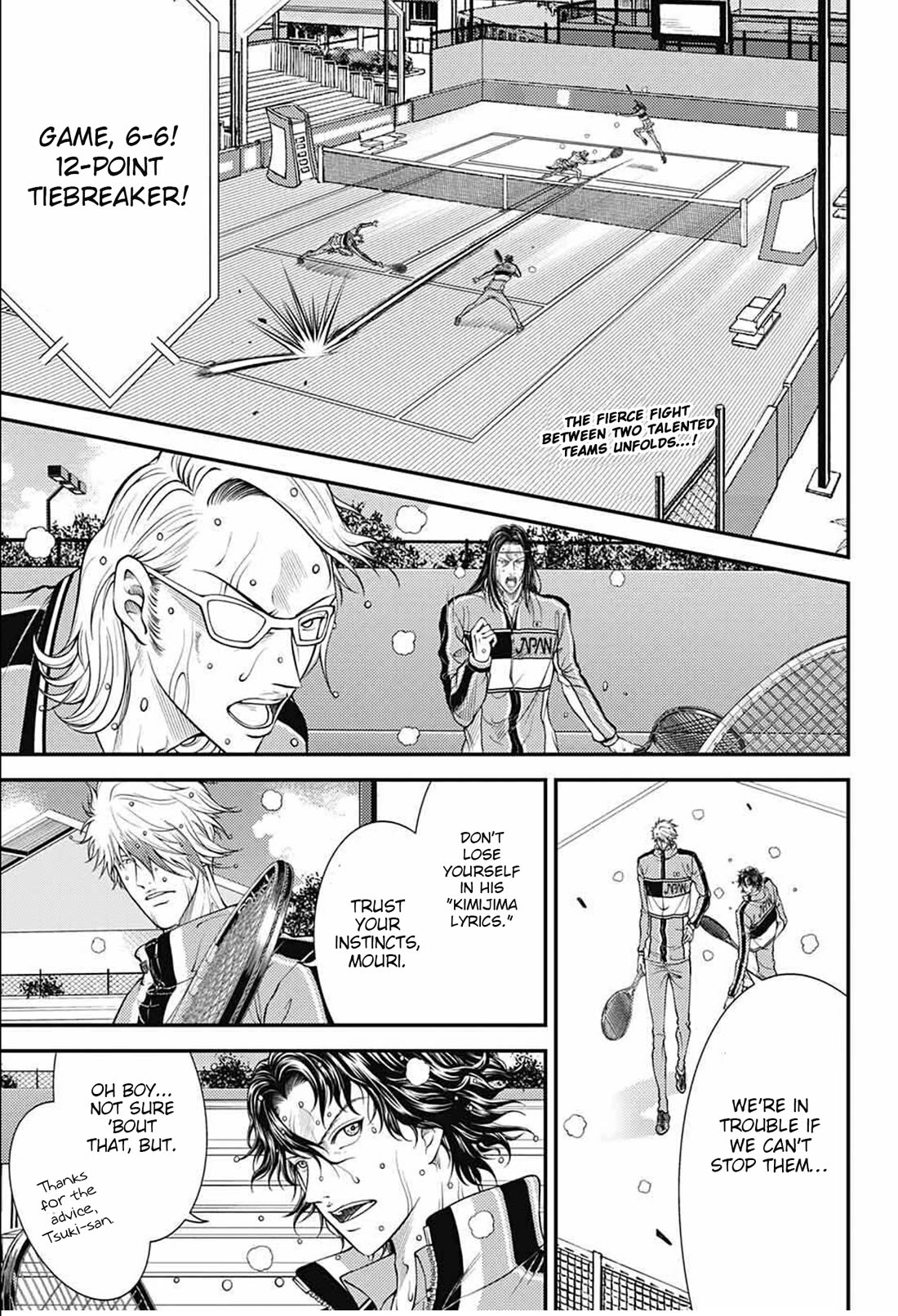 New Prince of Tennis Chapter 367 page 1 - Chapter 367: Desire