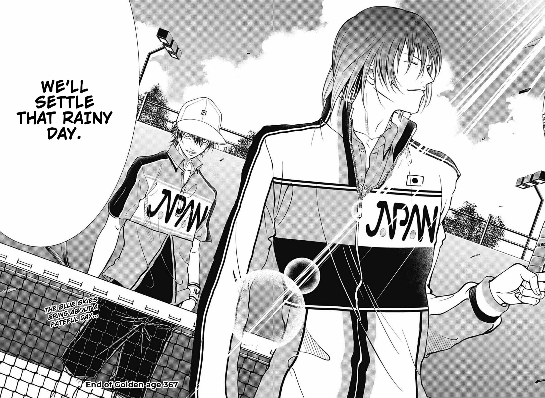 New Prince of Tennis Chapter 367 page 12 - Chapter 367: Desire