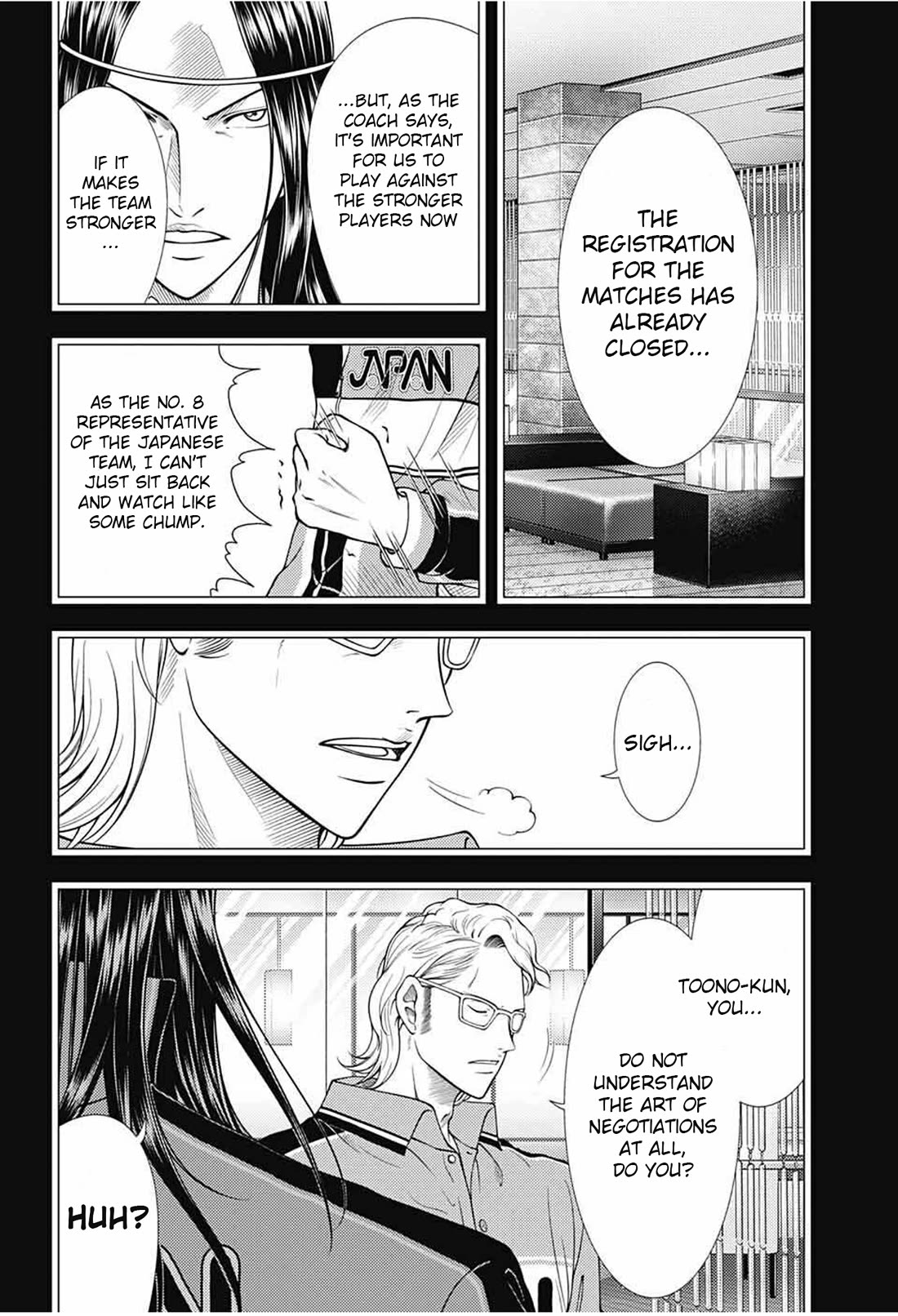 New Prince of Tennis Chapter 367 page 4 - Chapter 367: Desire