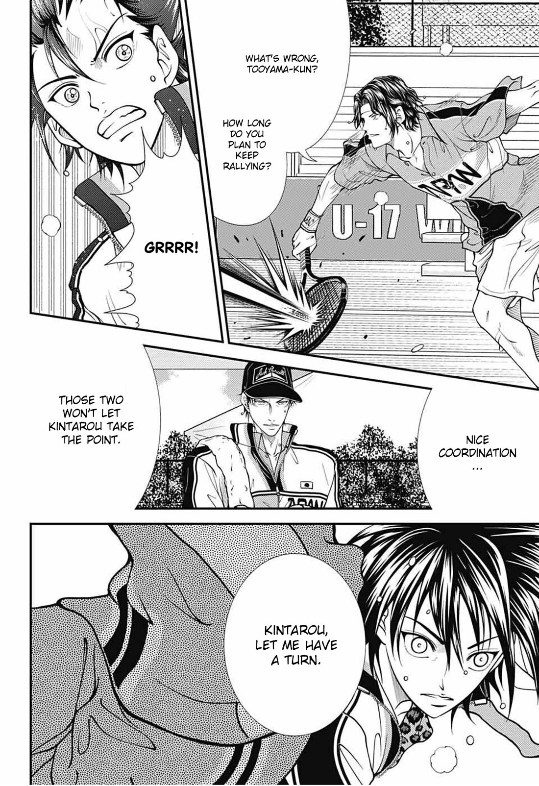 New Prince of Tennis Chapter 368 page 10 - Chapter 368: Playing against a pair