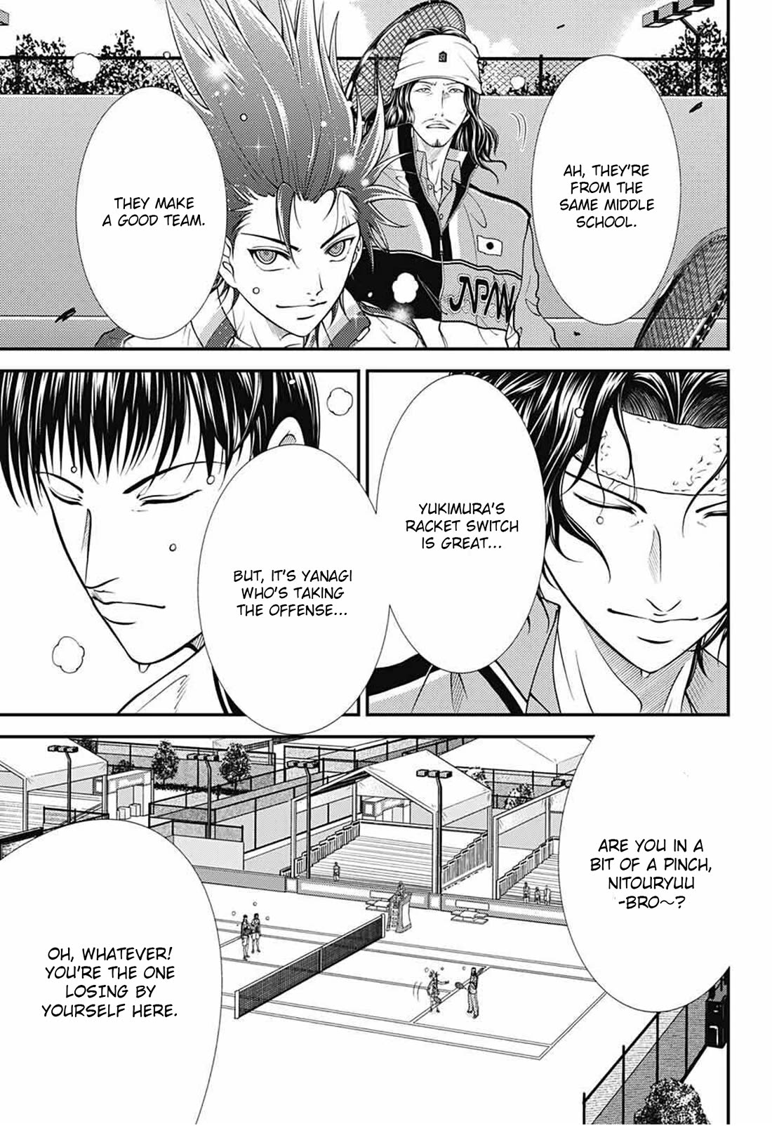 New Prince of Tennis Chapter 368 page 7 - Chapter 368: Playing against a pair