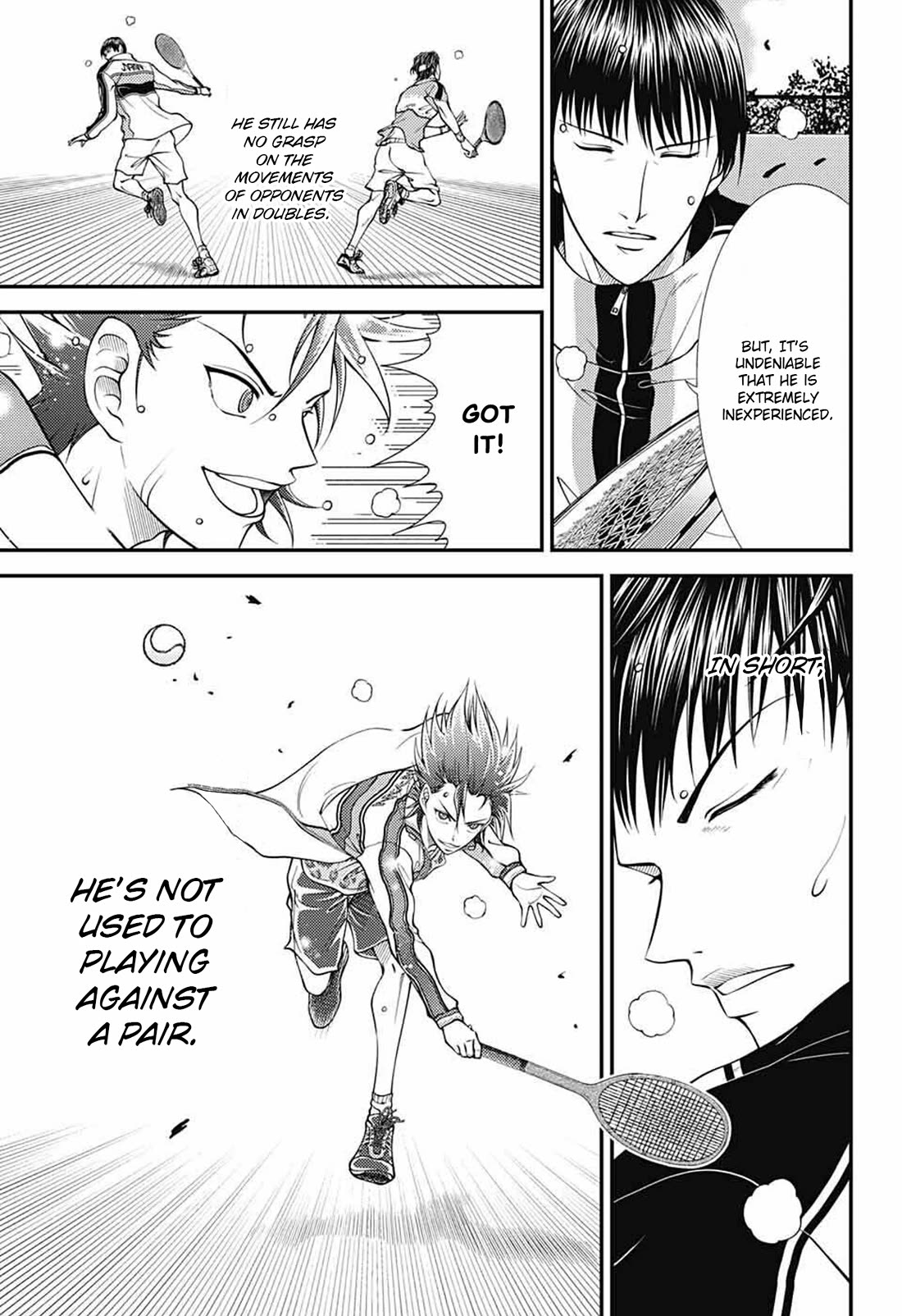 New Prince of Tennis Chapter 368 page 9 - Chapter 368: Playing against a pair