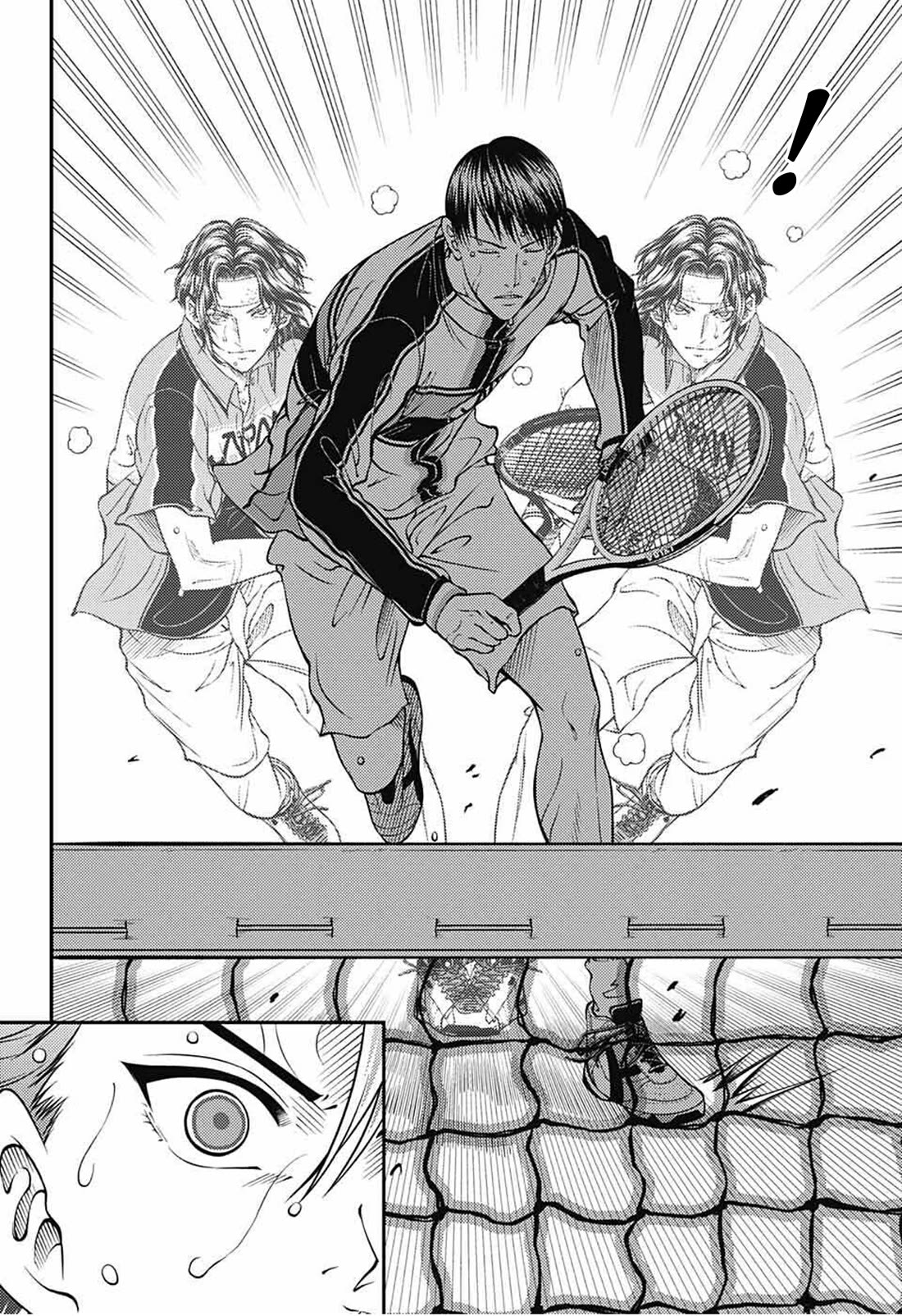 New Prince of Tennis Chapter 369 page 10 - Chapter 369: Tearing at the seams