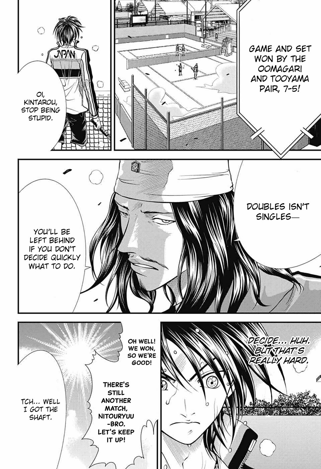 New Prince of Tennis Chapter 369 page 13 - Chapter 369: Tearing at the seams