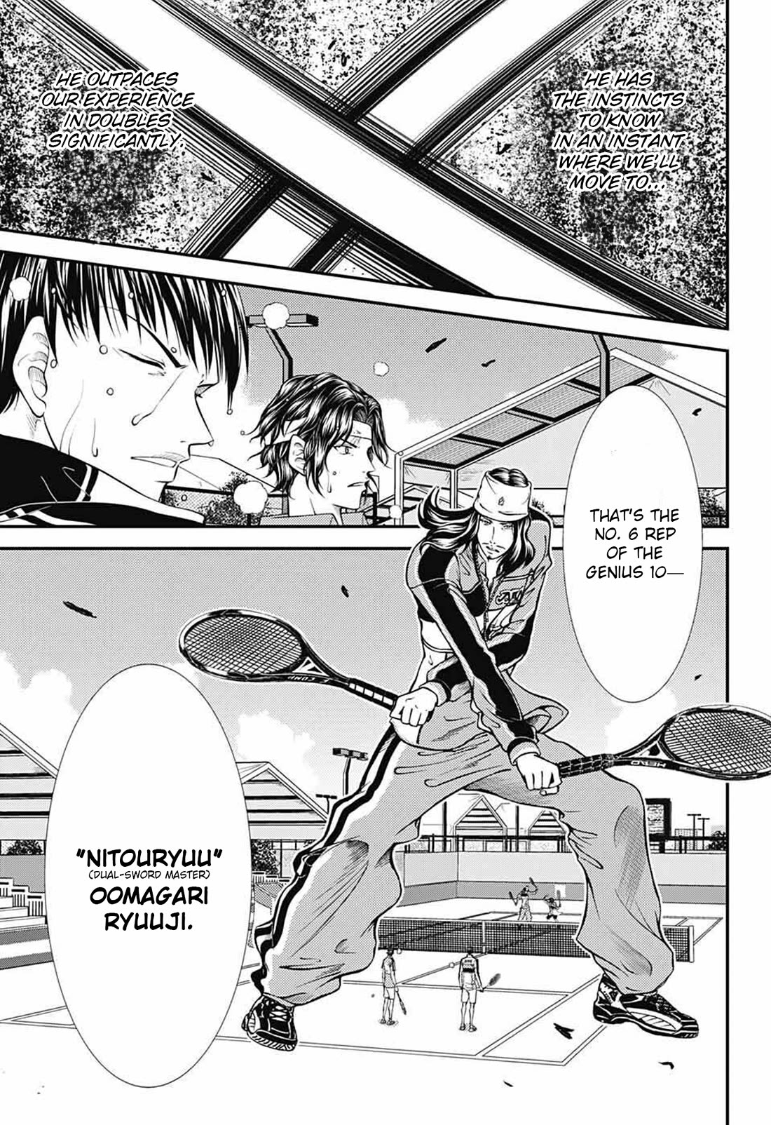 New Prince of Tennis Chapter 369 page 3 - Chapter 369: Tearing at the seams