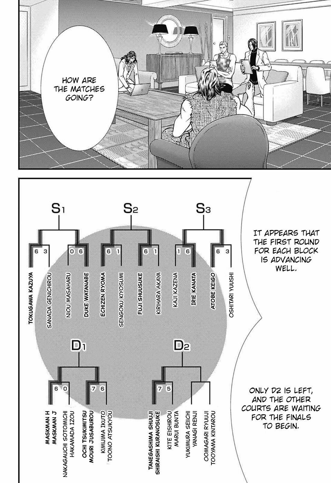New Prince of Tennis Chapter 369 page 4 - Chapter 369: Tearing at the seams