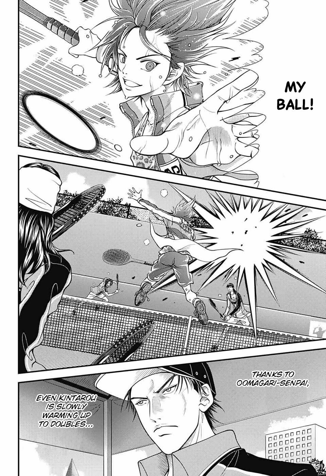 New Prince of Tennis Chapter 369 page 6 - Chapter 369: Tearing at the seams