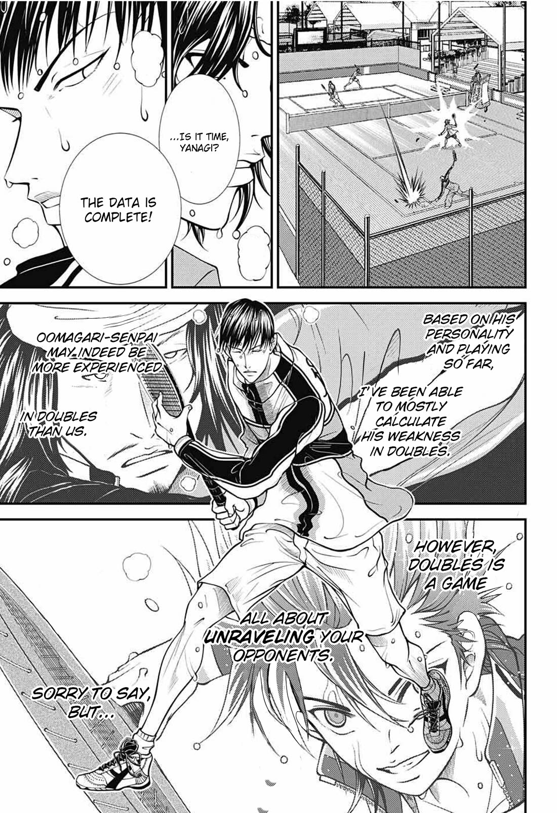 New Prince of Tennis Chapter 369 page 7 - Chapter 369: Tearing at the seams
