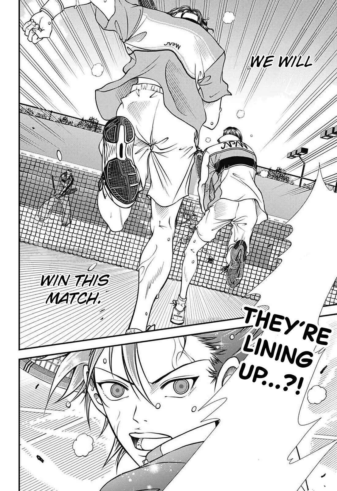 New Prince of Tennis Chapter 369 page 8 - Chapter 369: Tearing at the seams
