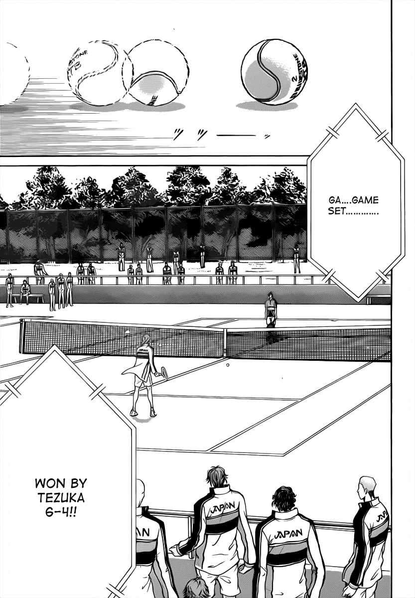 New Prince of Tennis Chapter 37 page 10 - Chapter 37 : Farewell Tezuka Kunimitsu