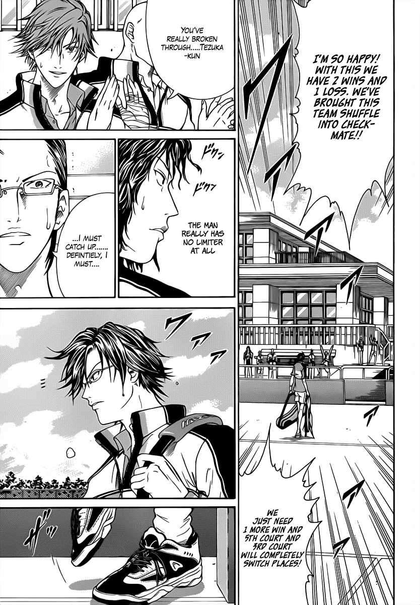 New Prince of Tennis Chapter 37 page 12 - Chapter 37 : Farewell Tezuka Kunimitsu