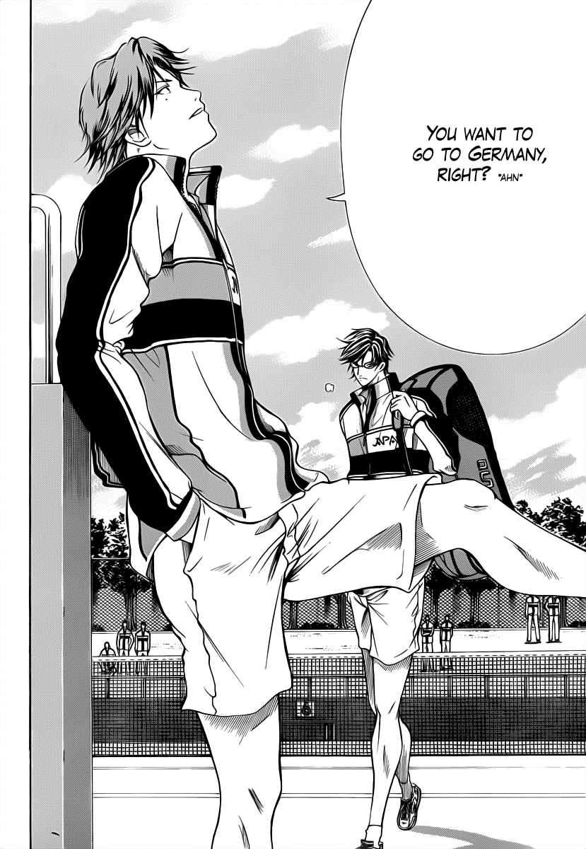 New Prince of Tennis Chapter 37 page 13 - Chapter 37 : Farewell Tezuka Kunimitsu