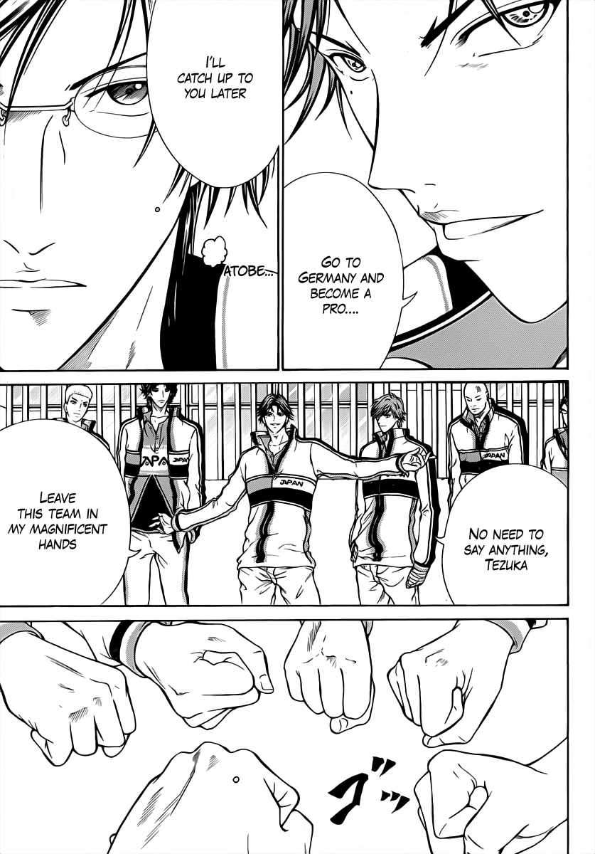 New Prince of Tennis Chapter 37 page 14 - Chapter 37 : Farewell Tezuka Kunimitsu