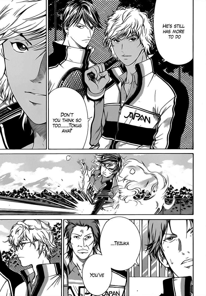 New Prince of Tennis Chapter 37 page 5 - Chapter 37 : Farewell Tezuka Kunimitsu