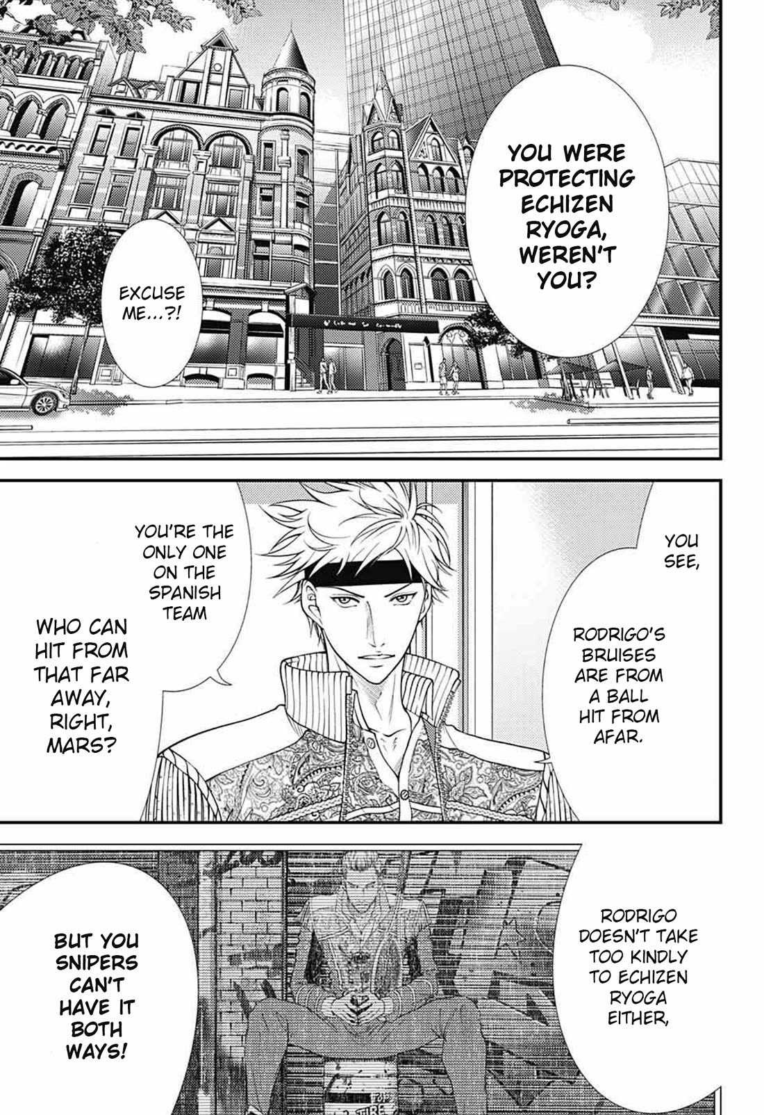 New Prince of Tennis Chapter 370 page 3 - Chapter 370: The Love & Peace Man