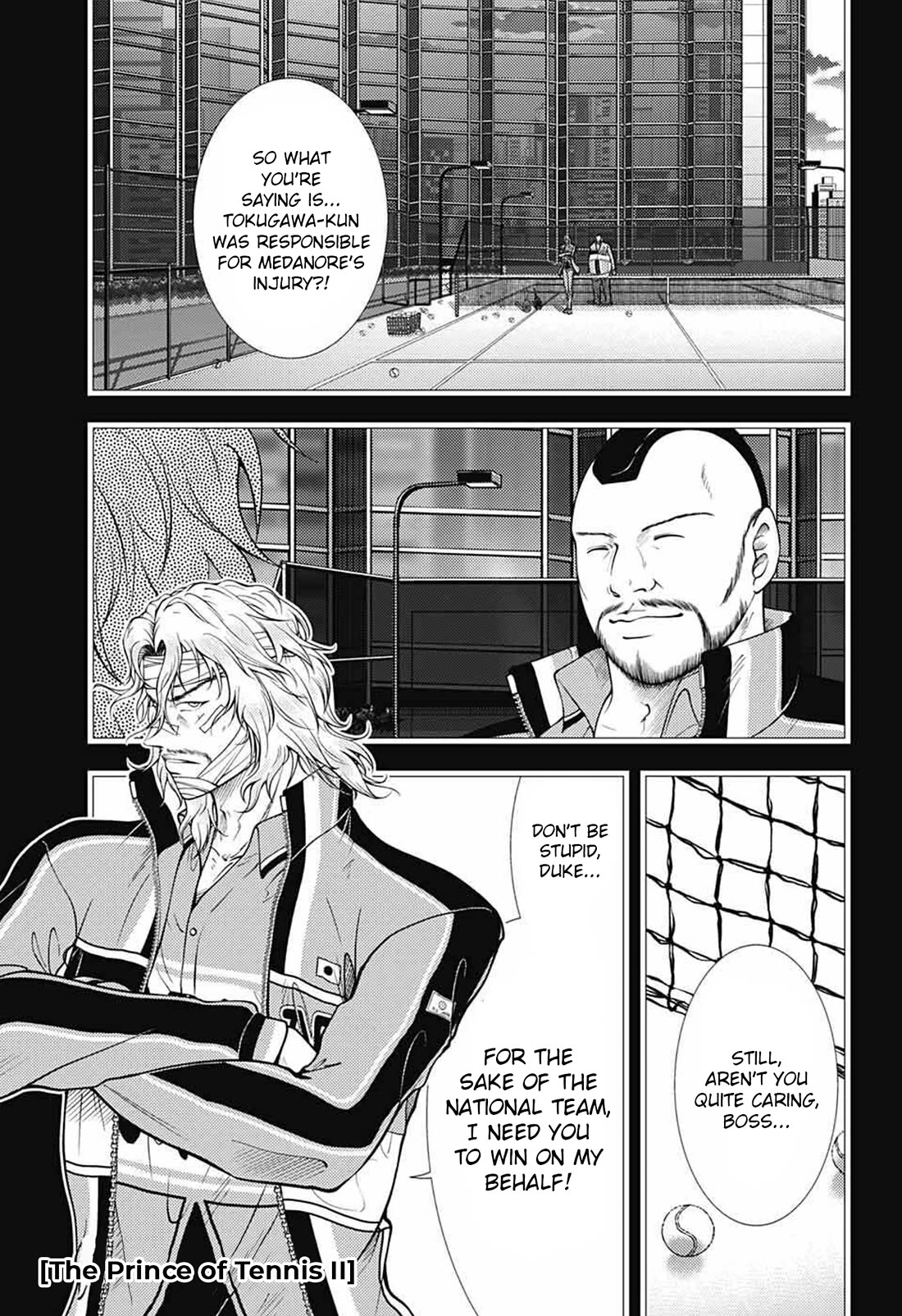 New Prince of Tennis Chapter 371 page 1 - Chapter 371: Aiming only for victory