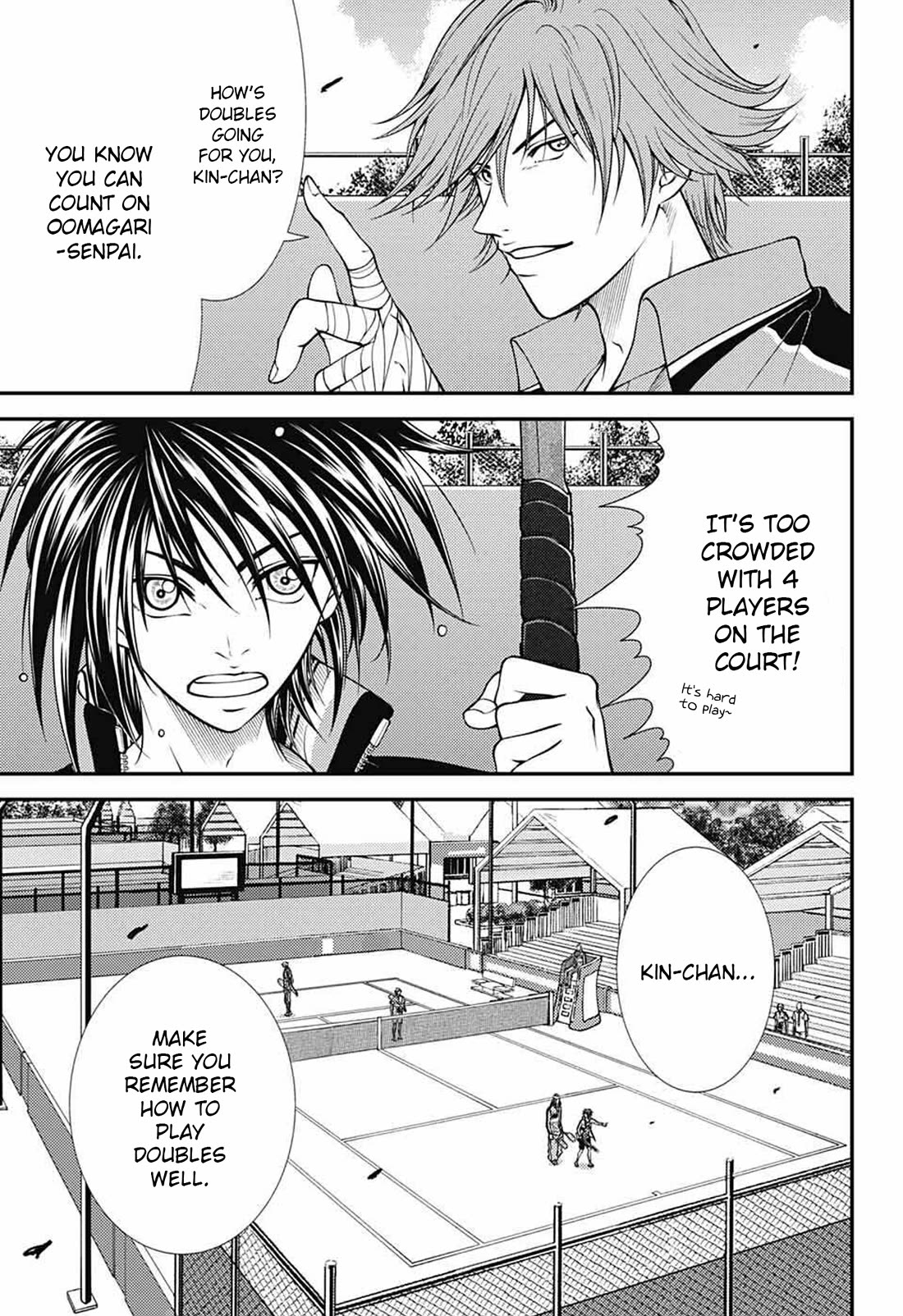 New Prince of Tennis Chapter 371 page 11 - Chapter 371: Aiming only for victory