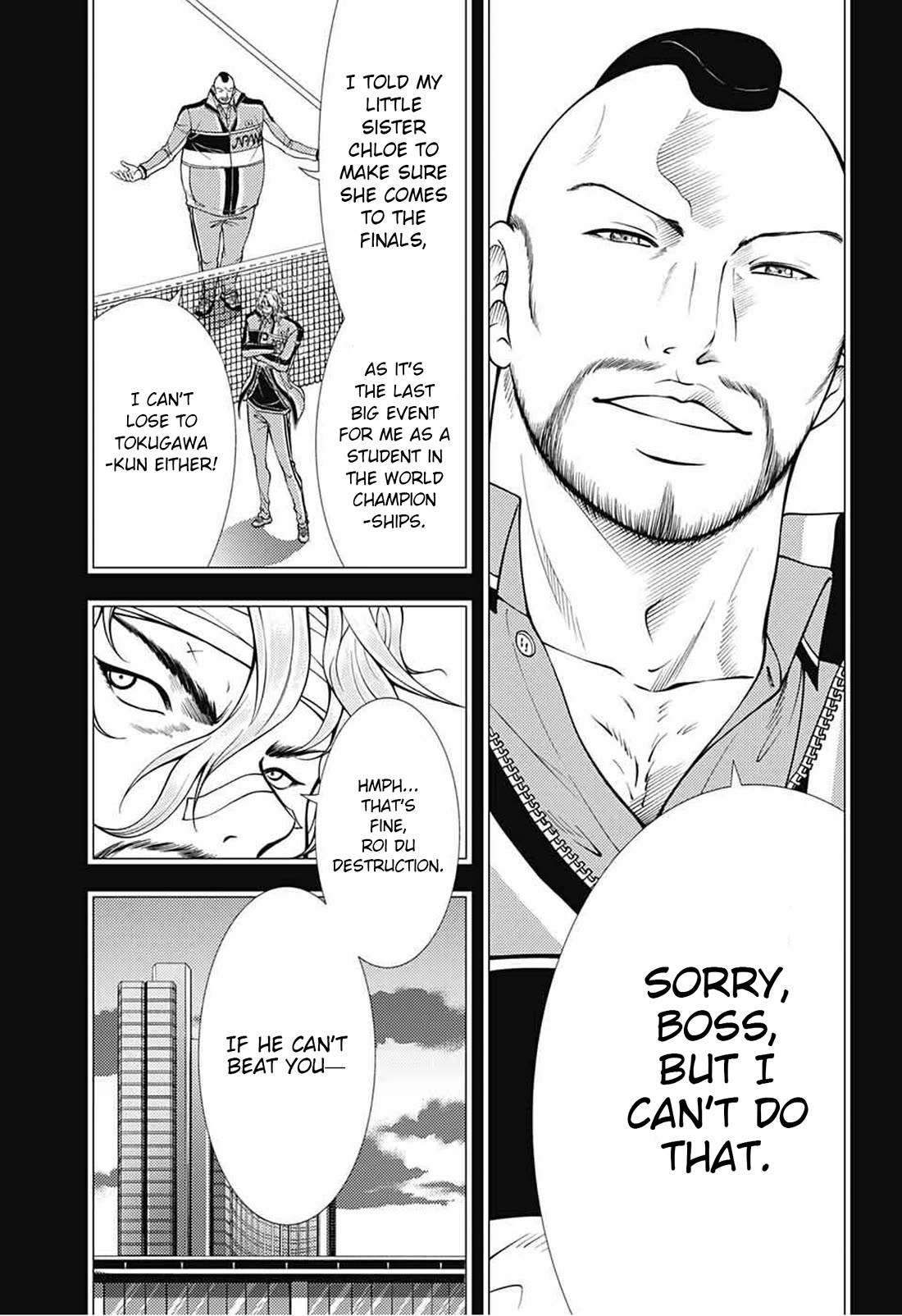 New Prince of Tennis Chapter 371 page 3 - Chapter 371: Aiming only for victory