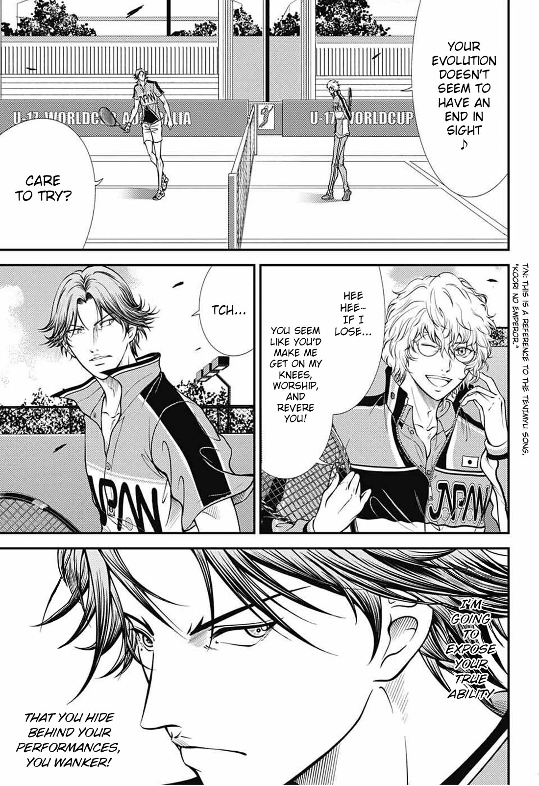 New Prince of Tennis Chapter 371 page 7 - Chapter 371: Aiming only for victory