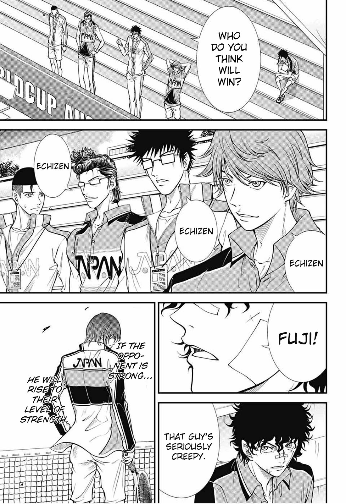 New Prince of Tennis Chapter 372 page 1 - Chapter 372: I won't lose to the same opponent twice