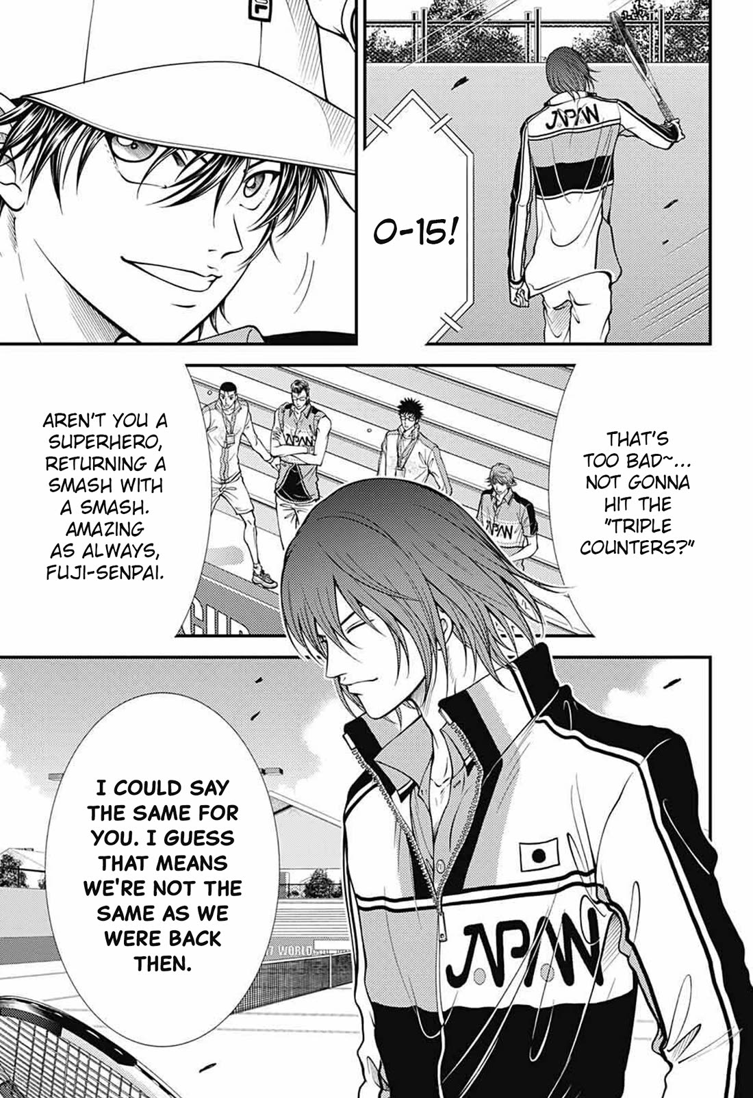 New Prince of Tennis Chapter 372 page 5 - Chapter 372: I won't lose to the same opponent twice