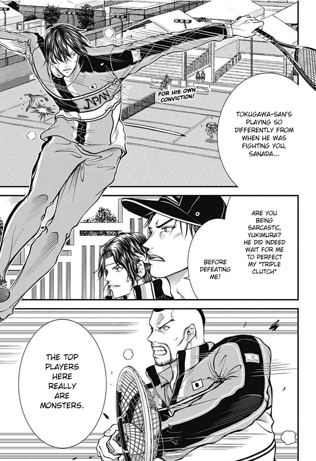 New Prince of Tennis Chapter 373 page 1 - Chapter 373: A black hole in retrospect