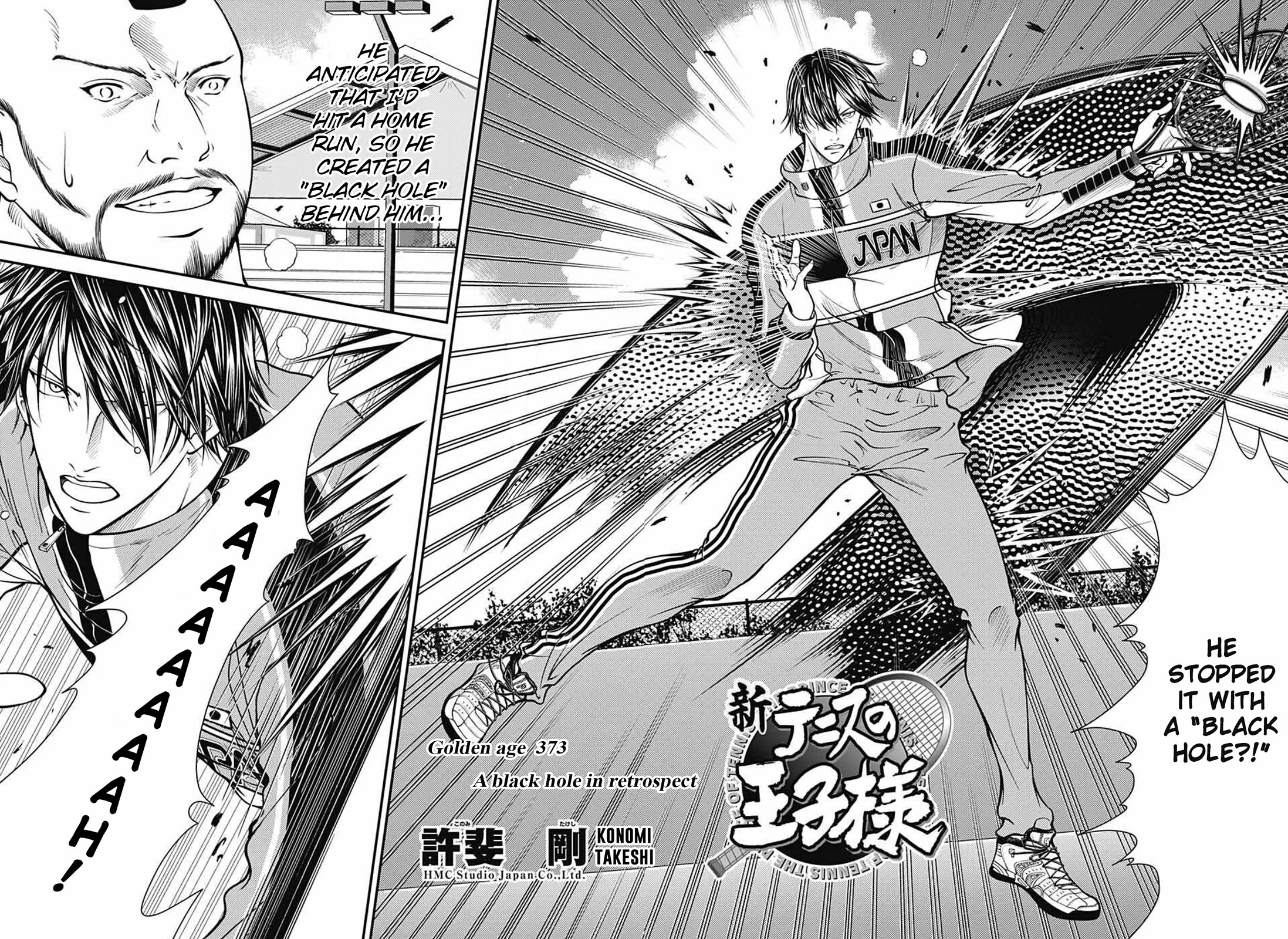 New Prince of Tennis Chapter 373 page 4 - Chapter 373: A black hole in retrospect