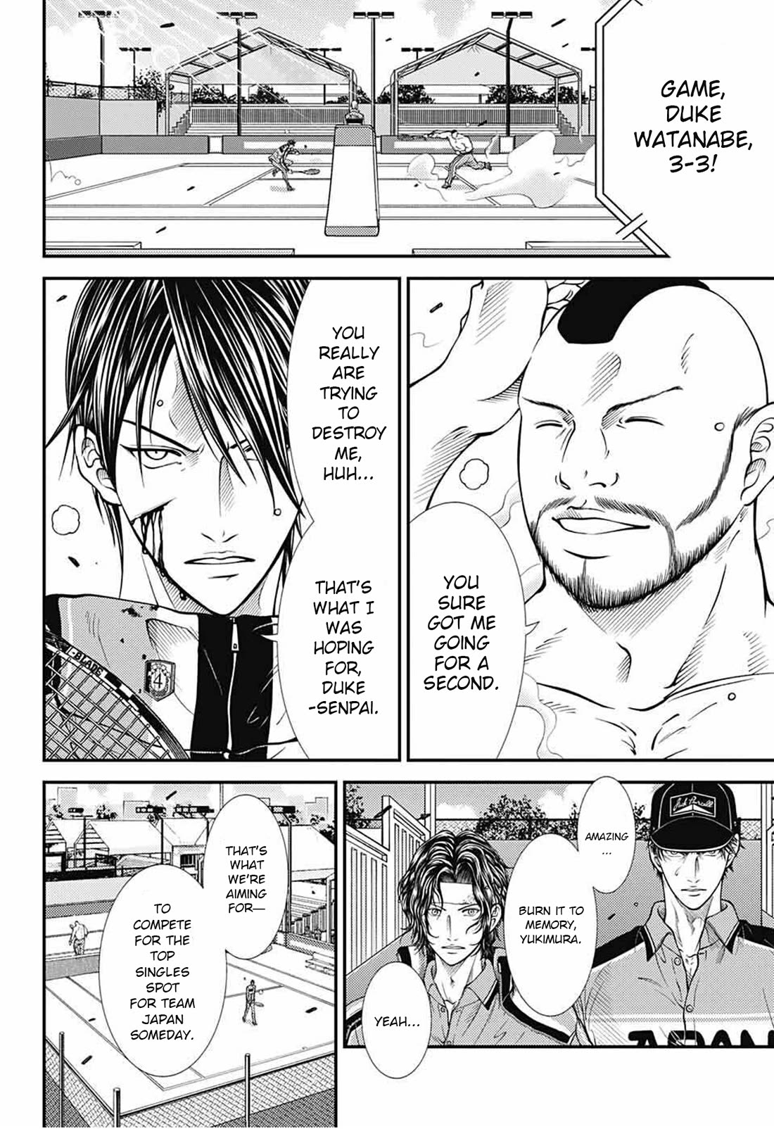 New Prince of Tennis Chapter 373 page 6 - Chapter 373: A black hole in retrospect