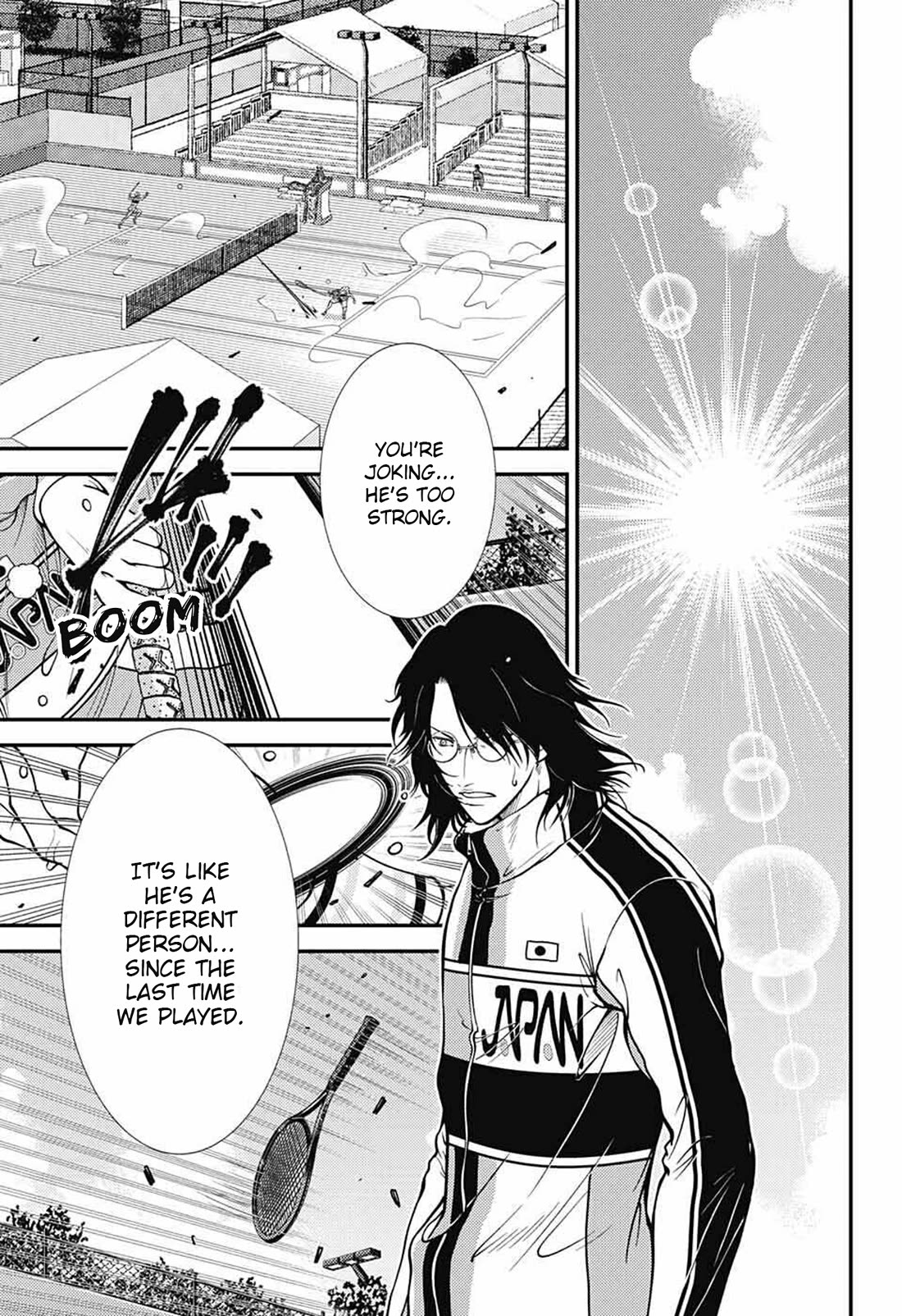 New Prince of Tennis Chapter 373 page 7 - Chapter 373: A black hole in retrospect