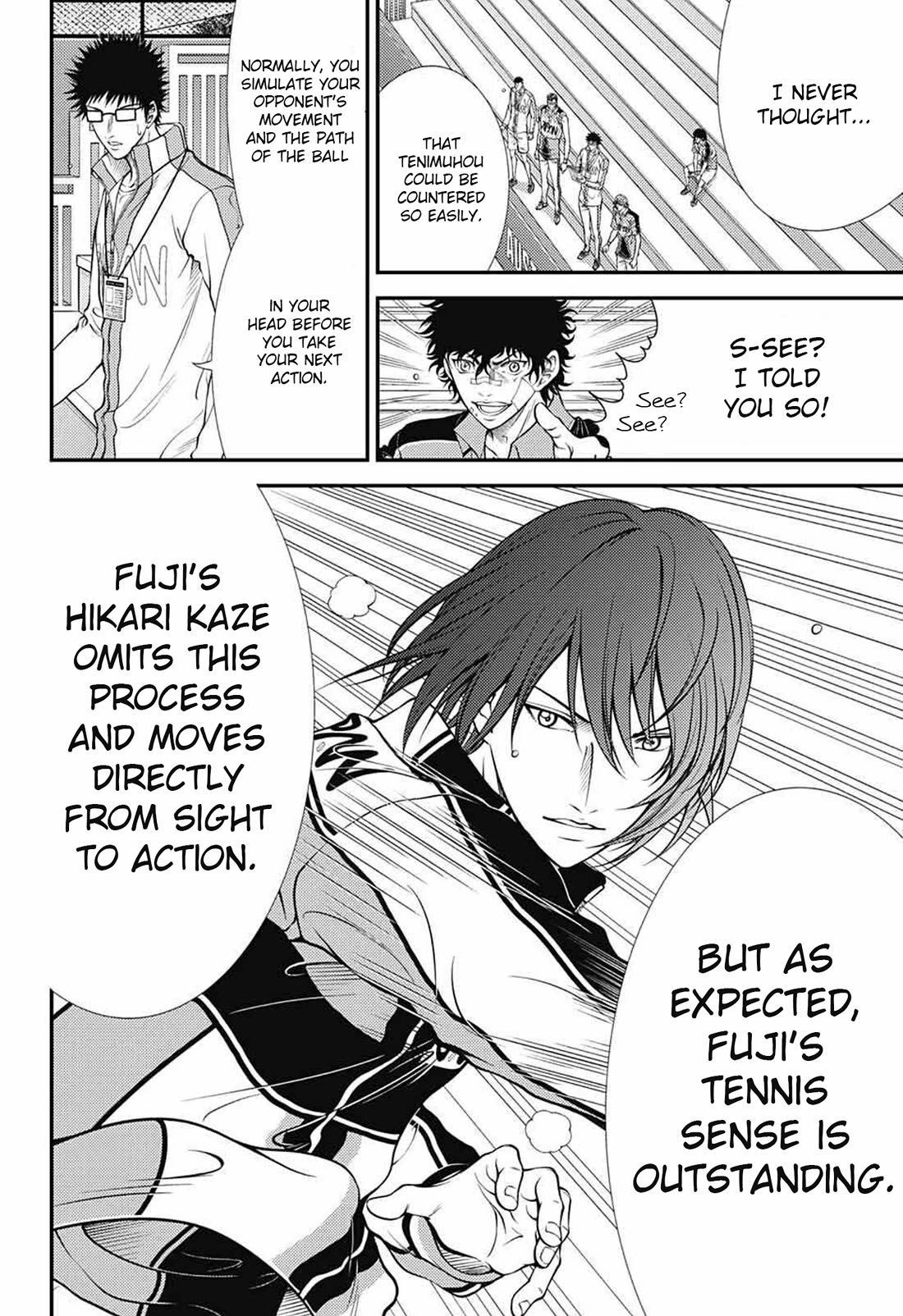 New Prince of Tennis Chapter 374 page 5 - Chapter 374: A Gift from God