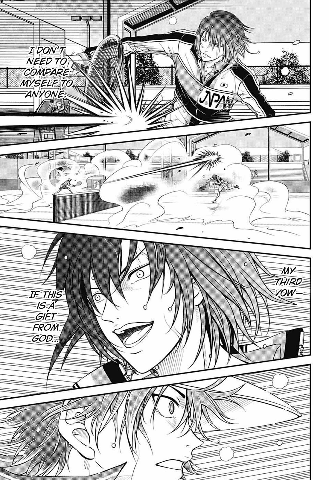 New Prince of Tennis Chapter 374 page 8 - Chapter 374: A Gift from God